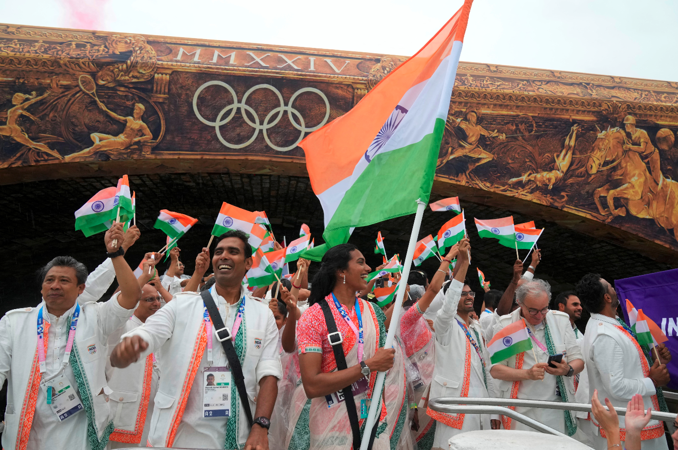 Ολυμπιακοί Αγώνες 2024 – Παρίσι: Τα «καρέ» μιας ξεχωριστής τελετής έναρξης-17