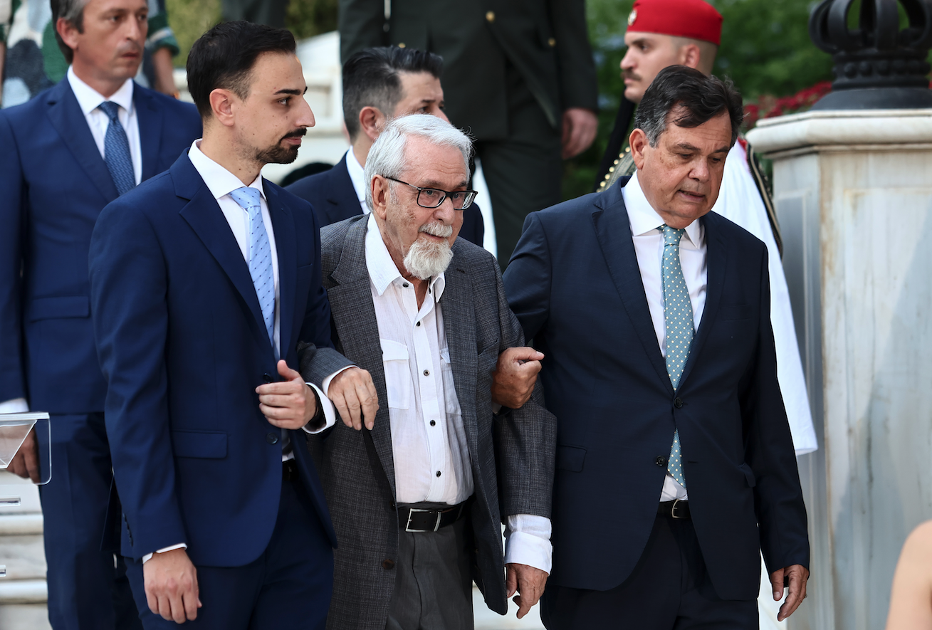 Προεδρικό Μέγαρο: Τα «κλικ» της δεξίωσης για τα 50 χρόνια από την αποκατάσταση της Δημοκρατίας-11