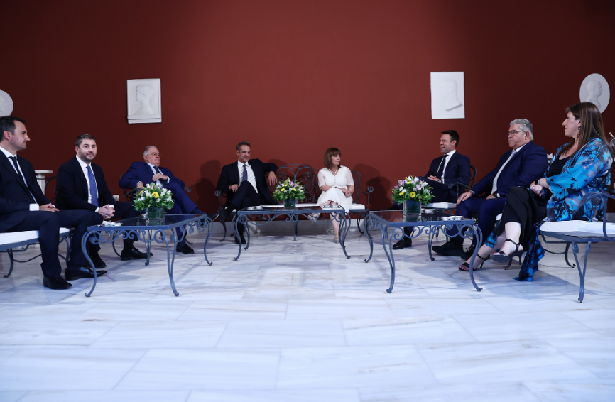 Προεδρικό Μέγαρο: Τα «κλικ» της δεξίωσης για τα 50 χρόνια από την αποκατάσταση της Δημοκρατίας-13