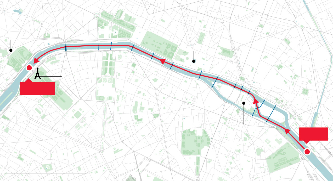 Ολυμπιακοί Αγώνες 2024 – Παρίσι: Τα «καρέ» μιας ξεχωριστής τελετής έναρξης-5