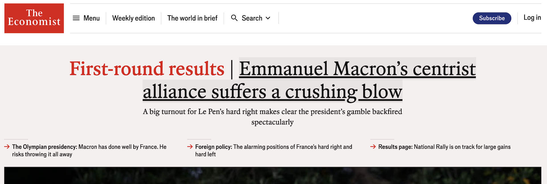 Διεθνή ΜΜΕ για Γαλλία: Το ρίσκο γύρισε μπούμερανγκ για τον Μακρόν-1