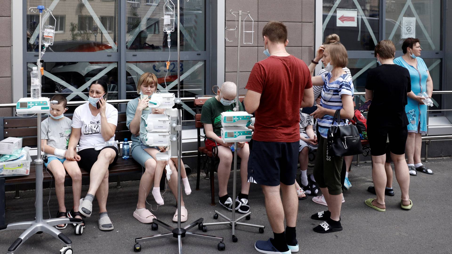 Κρεμλίνο: Από «αντιπυραυλικά πυρά» επλήγη το νοσοκομείο παίδων στο Κίεβο-1