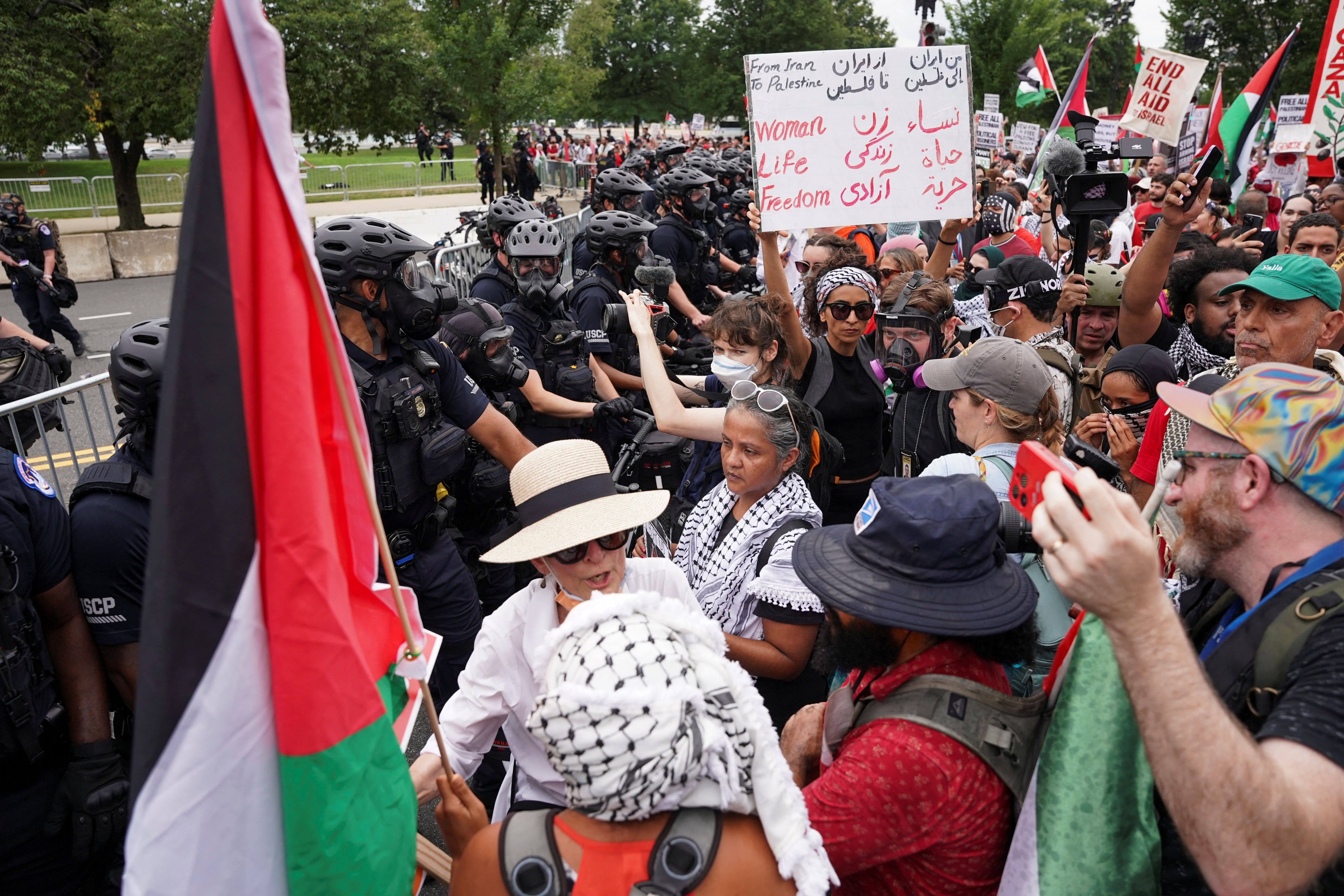 ΗΠΑ: Χιλιάδες διαδηλωτές κατά του πολέμου στη Γάζα συγκεντρώνονται στο Καπιτώλιο-5