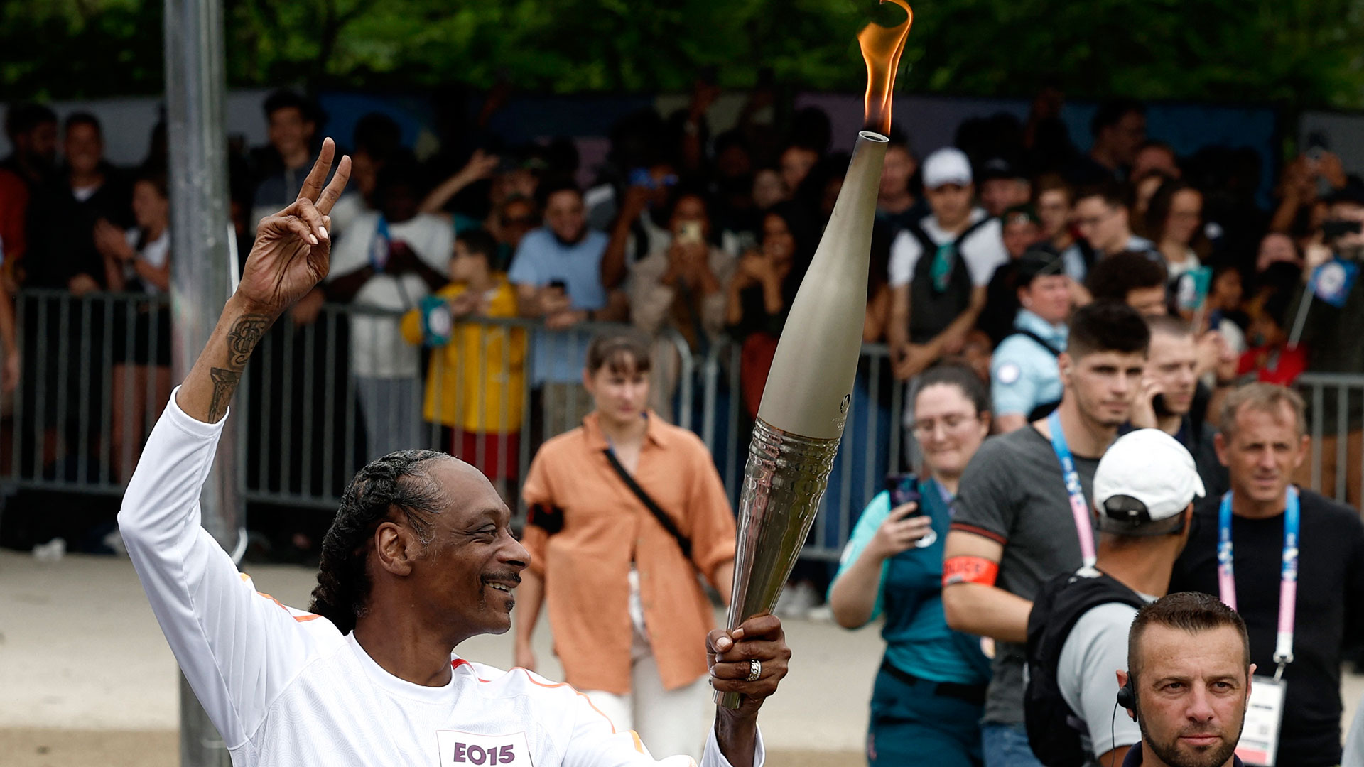 Ολυμπιακοί Αγώνες 2024 – Παρίσι: Τα «καρέ» μιας ξεχωριστής τελετής έναρξης-13