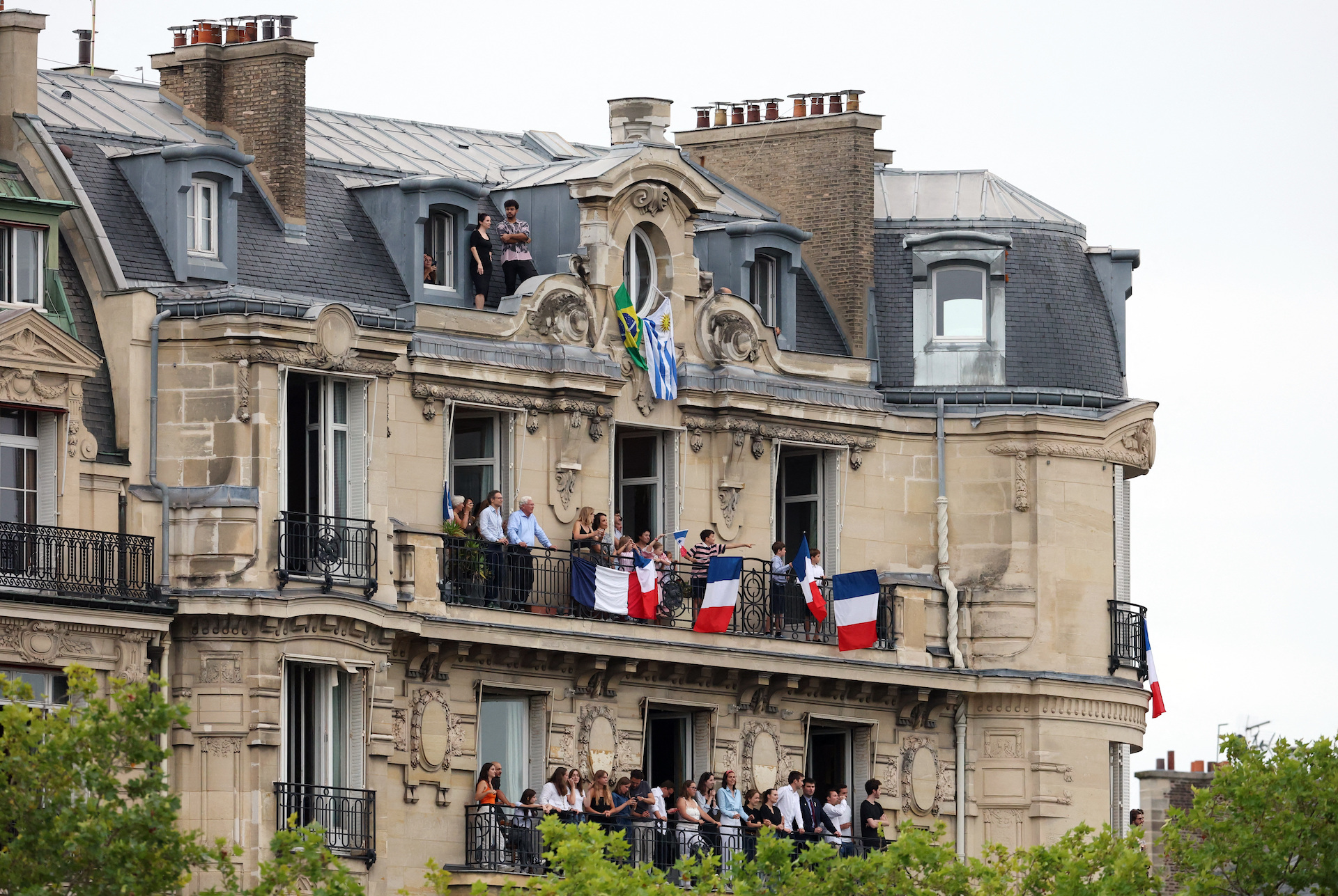 Ολυμπιακοί Αγώνες 2024 – Παρίσι: Τα «καρέ» μιας ξεχωριστής τελετής έναρξης-11