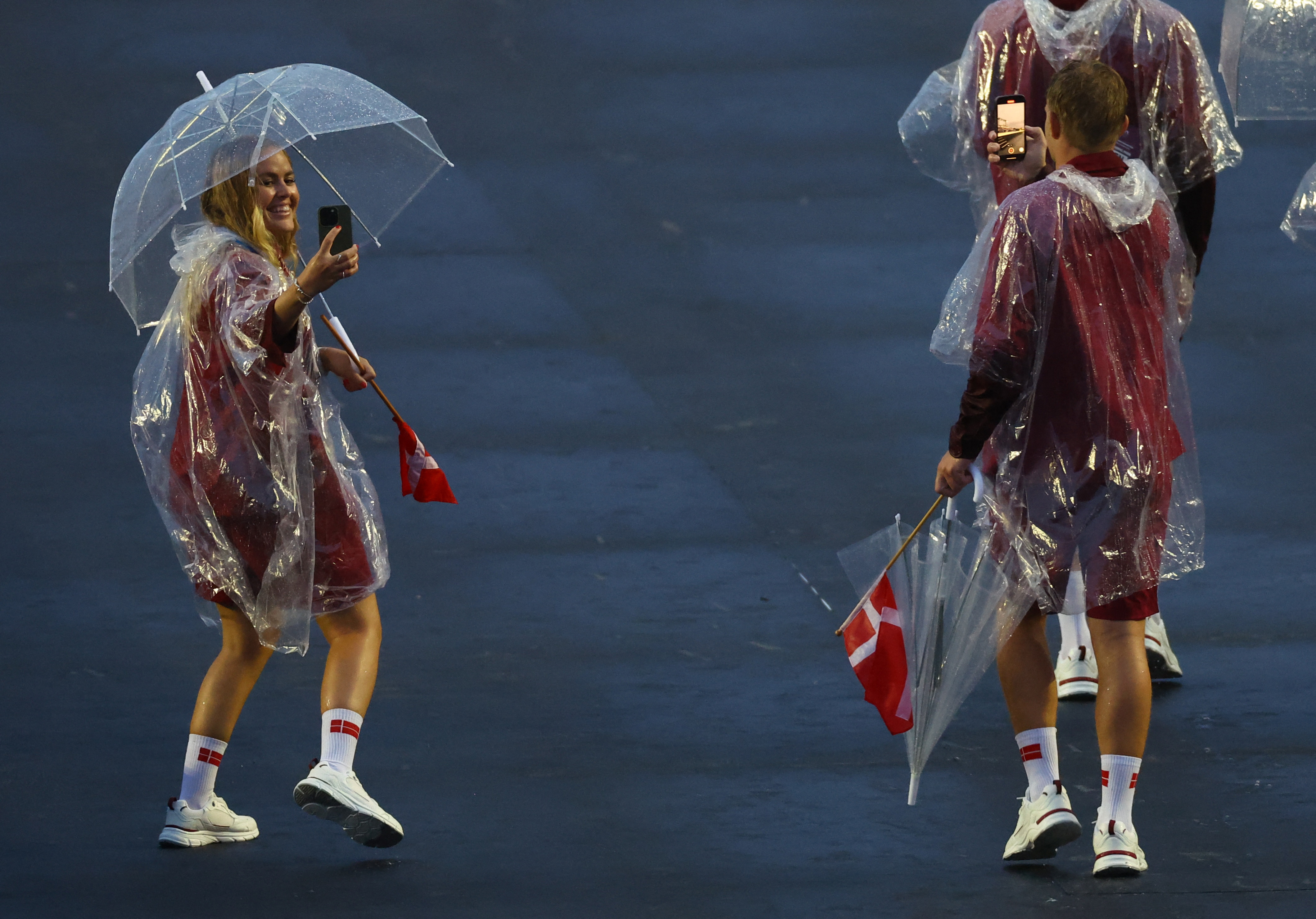 Ολυμπιακοί Αγώνες 2024 – Παρίσι: Τα «καρέ» μιας ξεχωριστής τελετής έναρξης-28