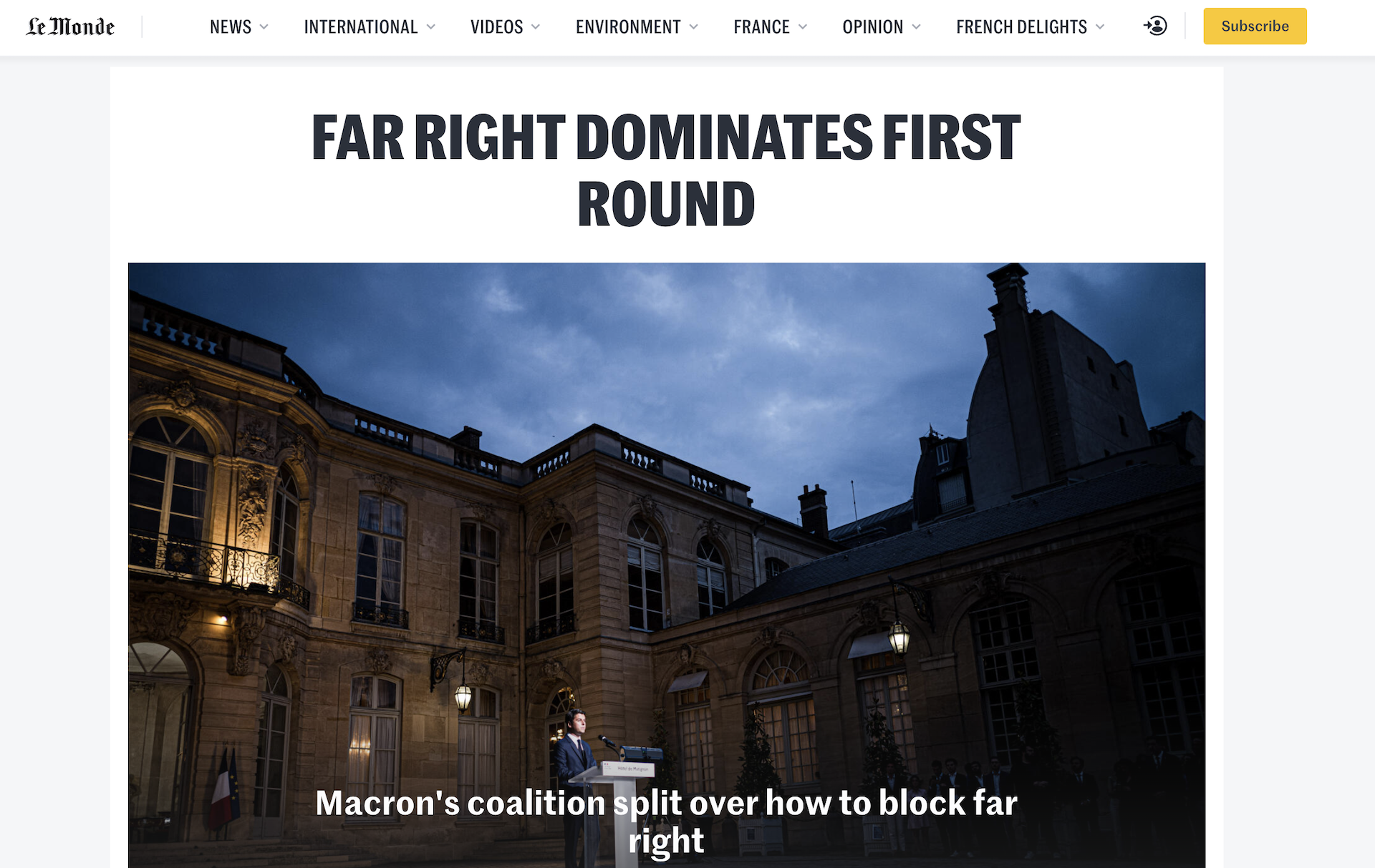 Διεθνή ΜΜΕ για Γαλλία: Το ρίσκο γύρισε μπούμερανγκ για τον Μακρόν-2