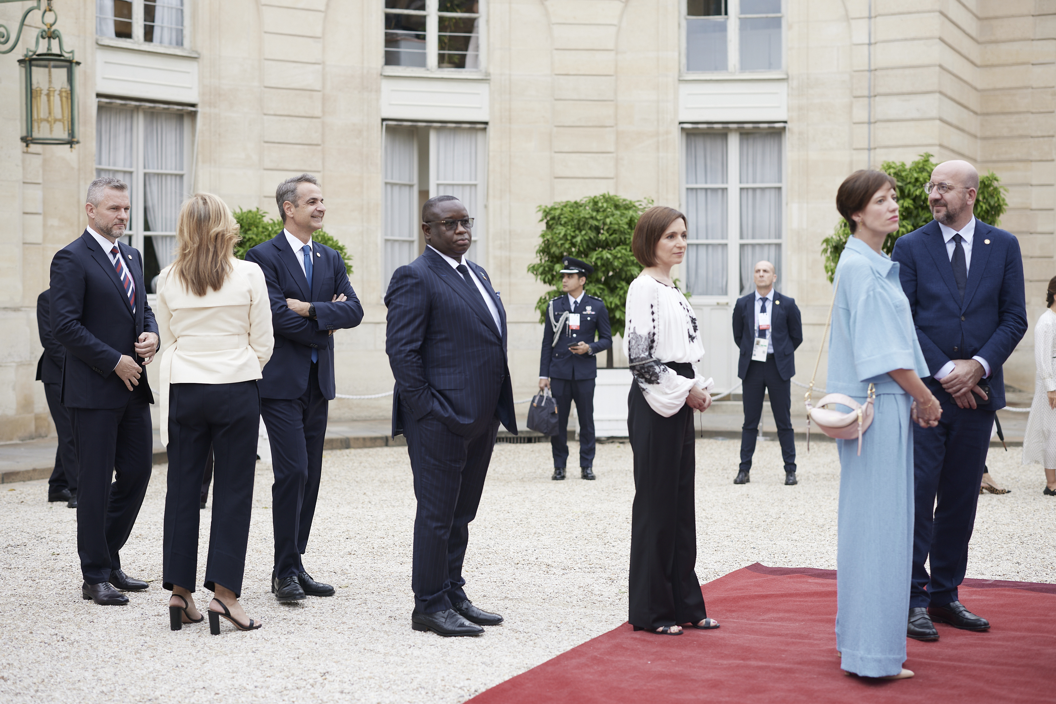 Στο Μέγαρο Ηλυσίων ο Κυρ. Μητσοτάκης-3