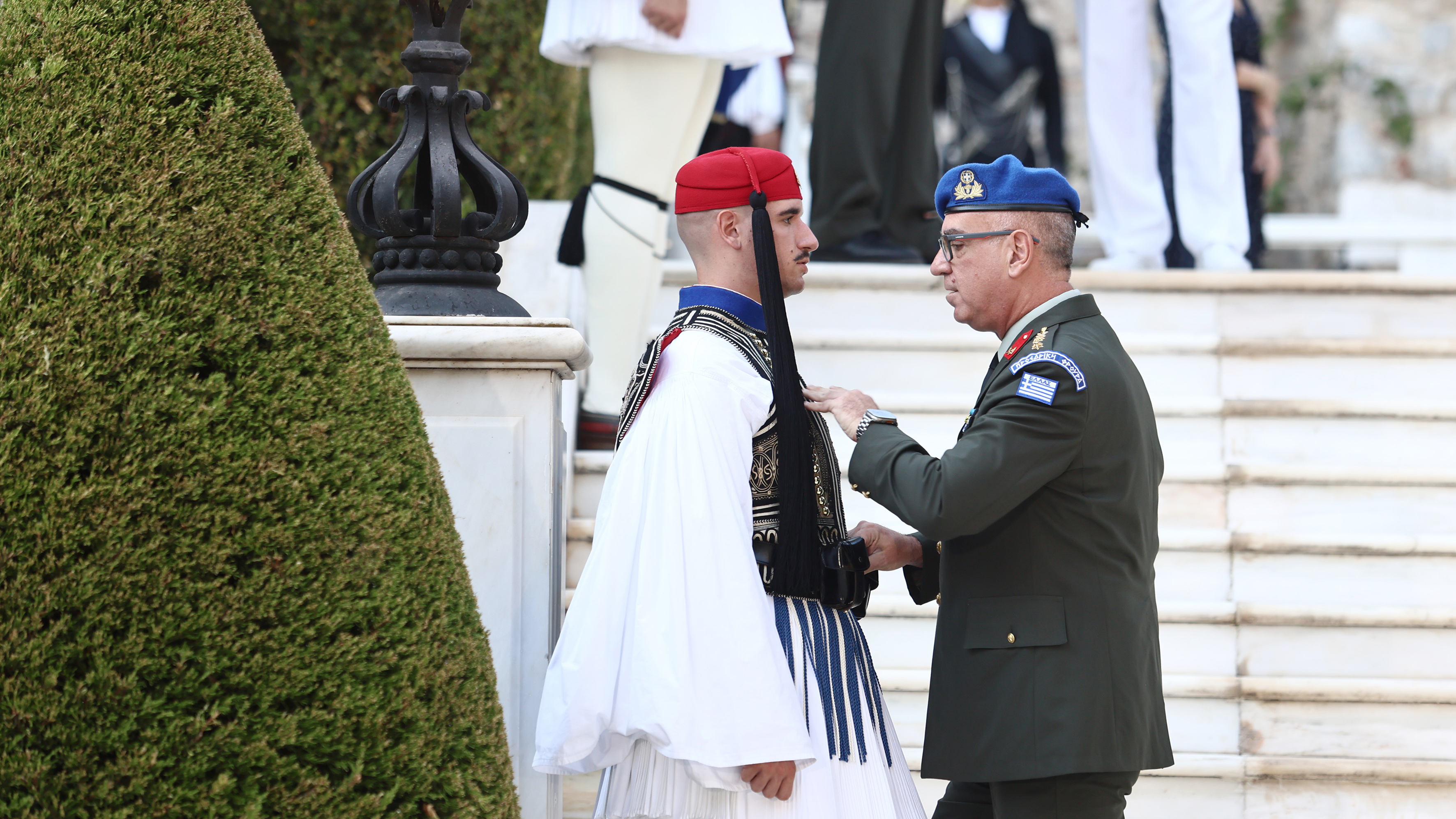 Προεδρικό Μέγαρο: Τα «κλικ» της δεξίωσης για τα 50 χρόνια από την αποκατάσταση της Δημοκρατίας-23