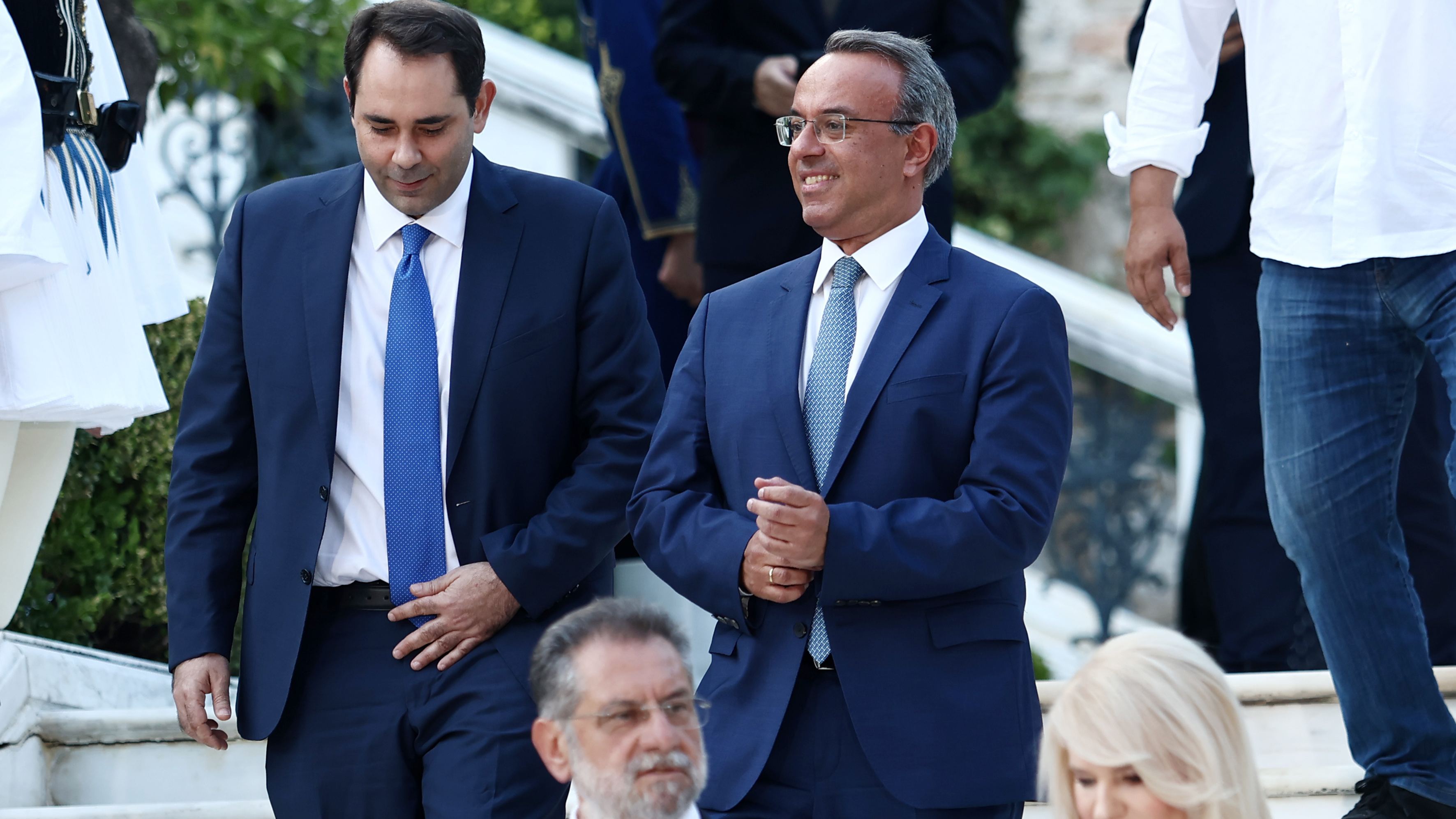 Προεδρικό Μέγαρο: Τα «κλικ» της δεξίωσης για τα 50 χρόνια από την αποκατάσταση της Δημοκρατίας-17