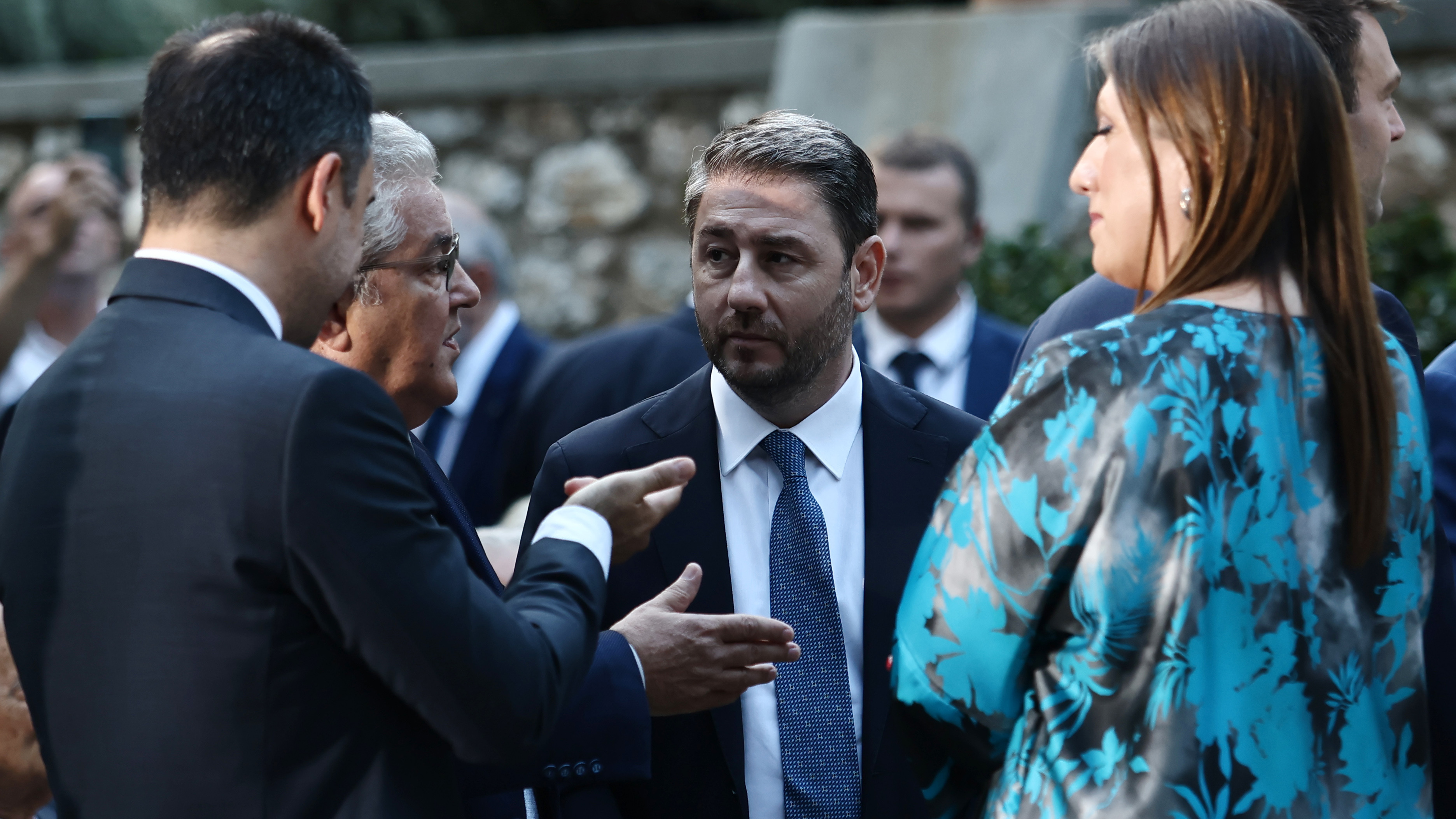 Προεδρικό Μέγαρο: Τα «κλικ» της δεξίωσης για τα 50 χρόνια από την αποκατάσταση της Δημοκρατίας-15