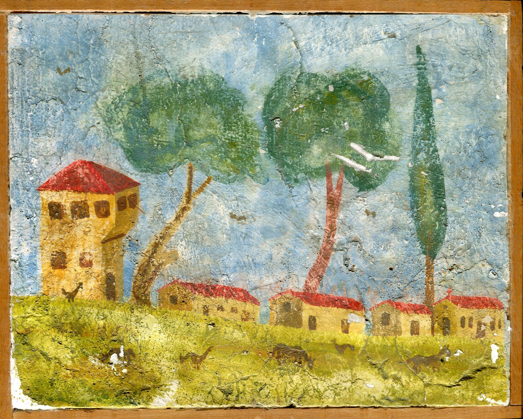 Εκθεση ζωγραφικής σε ένα σπίτι φαντασμάτων-1