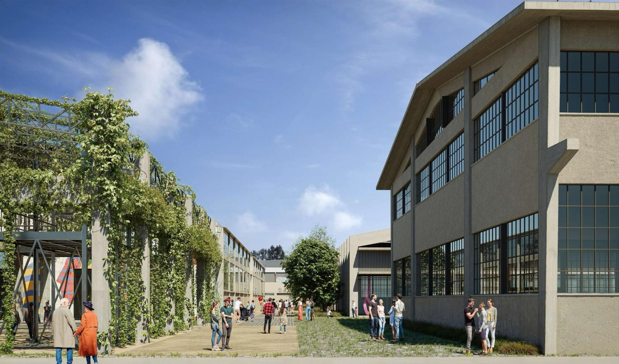 Πειραιώς 260, η έδρα του Φεστιβάλ Αθηνών «πρασινίζει» και αναβαθμίζεται-4