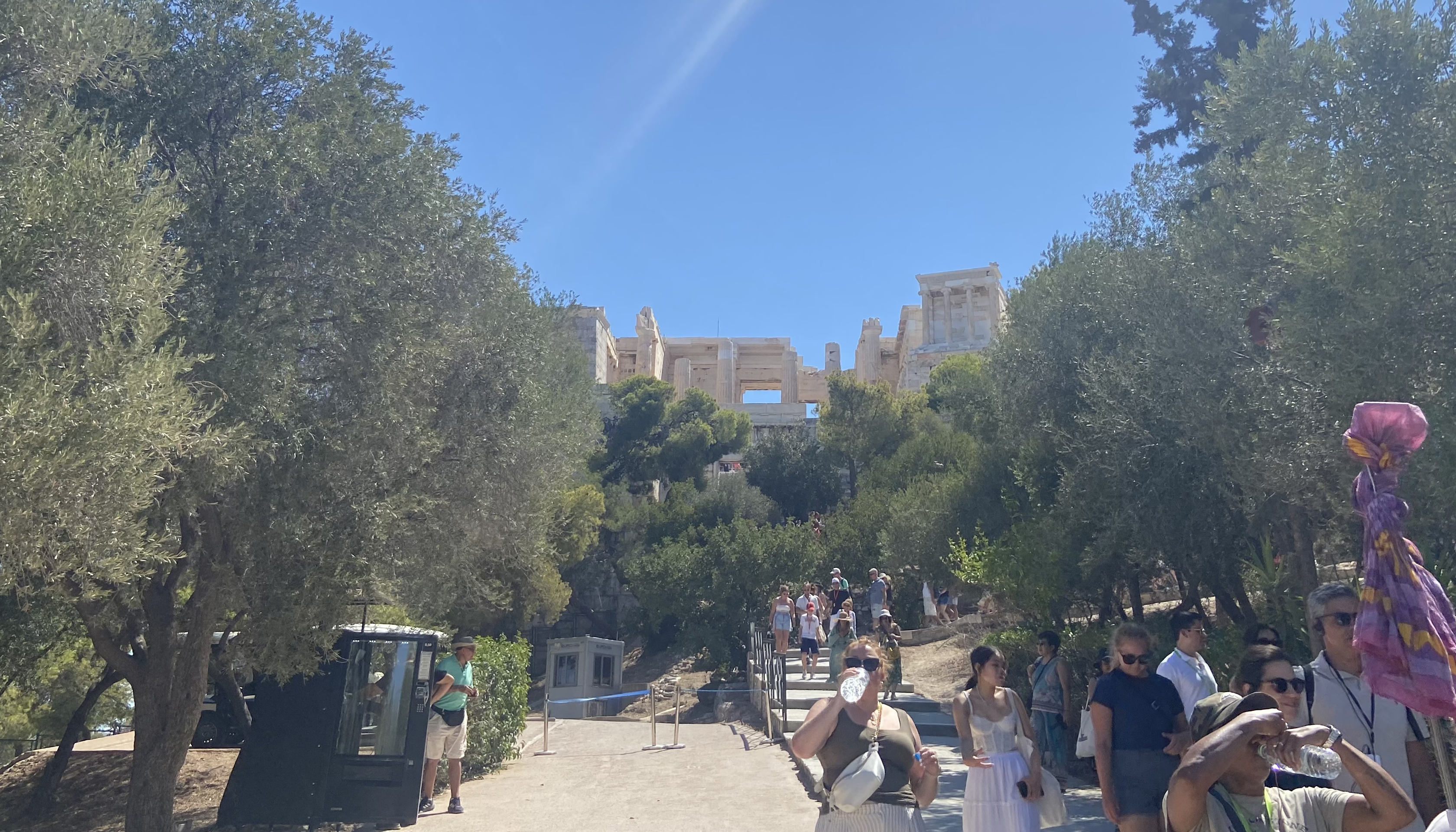 «Ηταν η μοναδική ευκαιρία να δω την Ακρόπολη, δεν θα με σταματούσε ο καύσωνας»-5