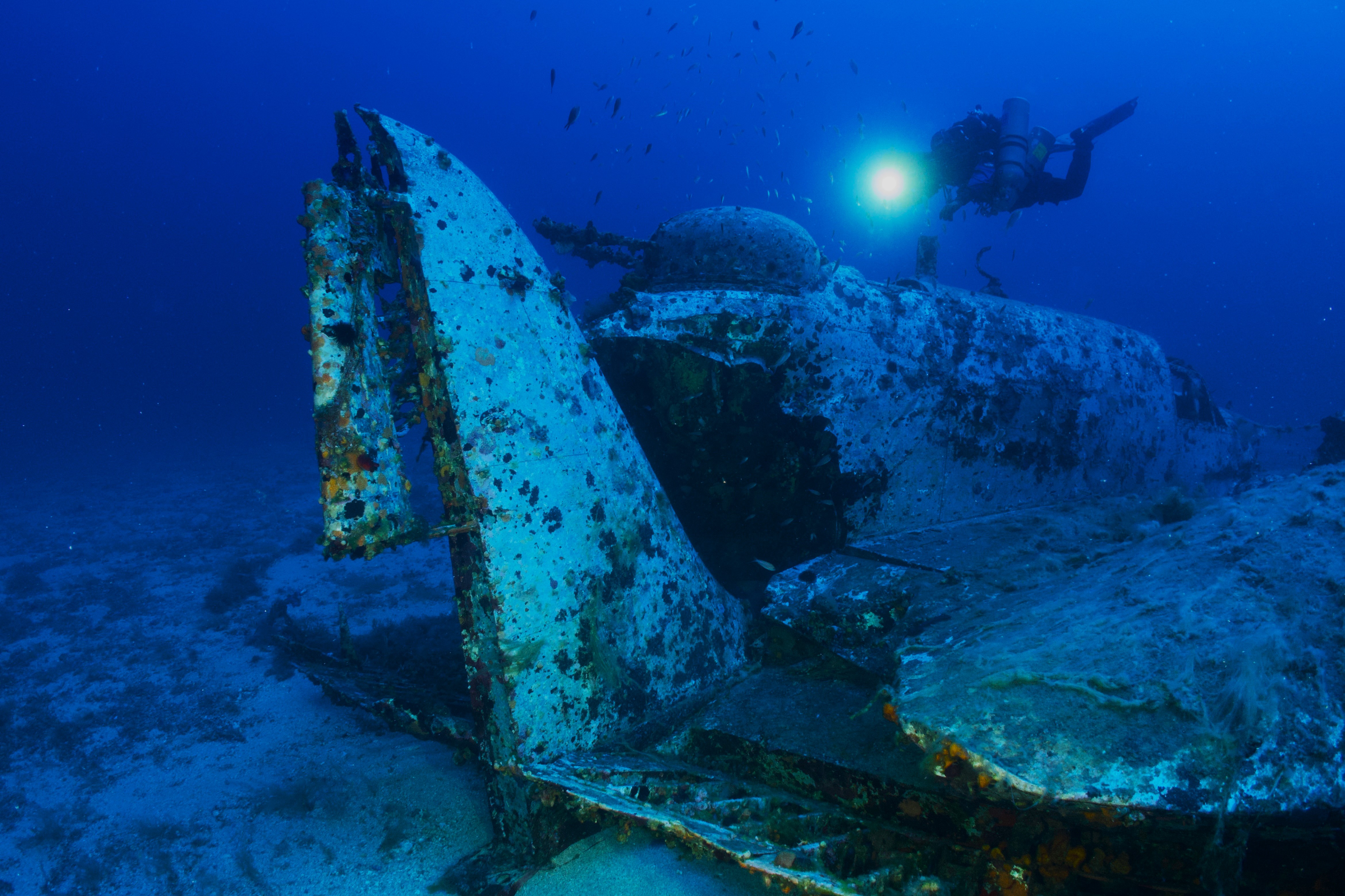 Μία αεροπορική καταδίωξη από τον Β’ ΠΠ στον βυθό των Αντικυθήρων-4