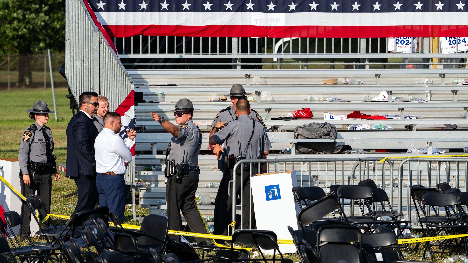 Πώς έγινε η απόπειρα δολοφονίας κατά Τραμπ (χάρτης και εικόνες)-11