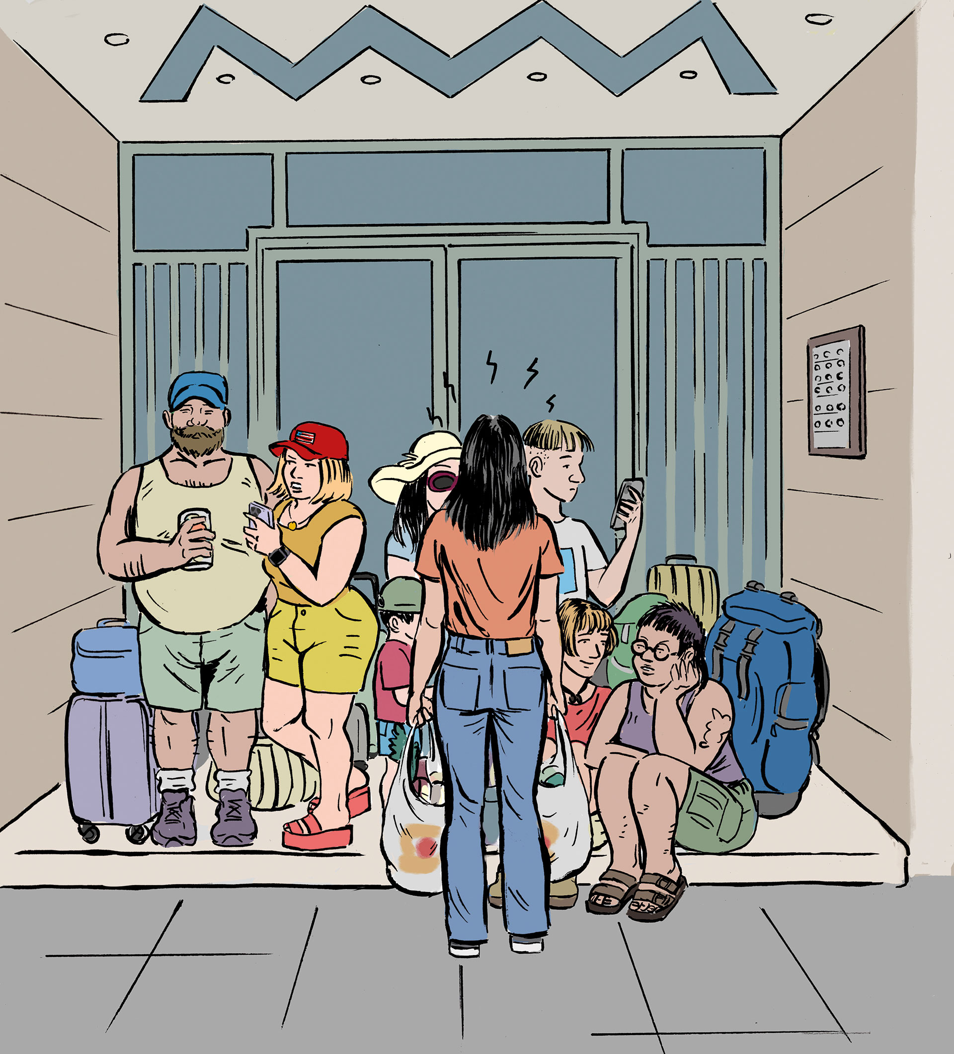 Κωμικοτραγικές ιστορίες από μία πολυκατοικία παραδομένη στο Airbnb-2