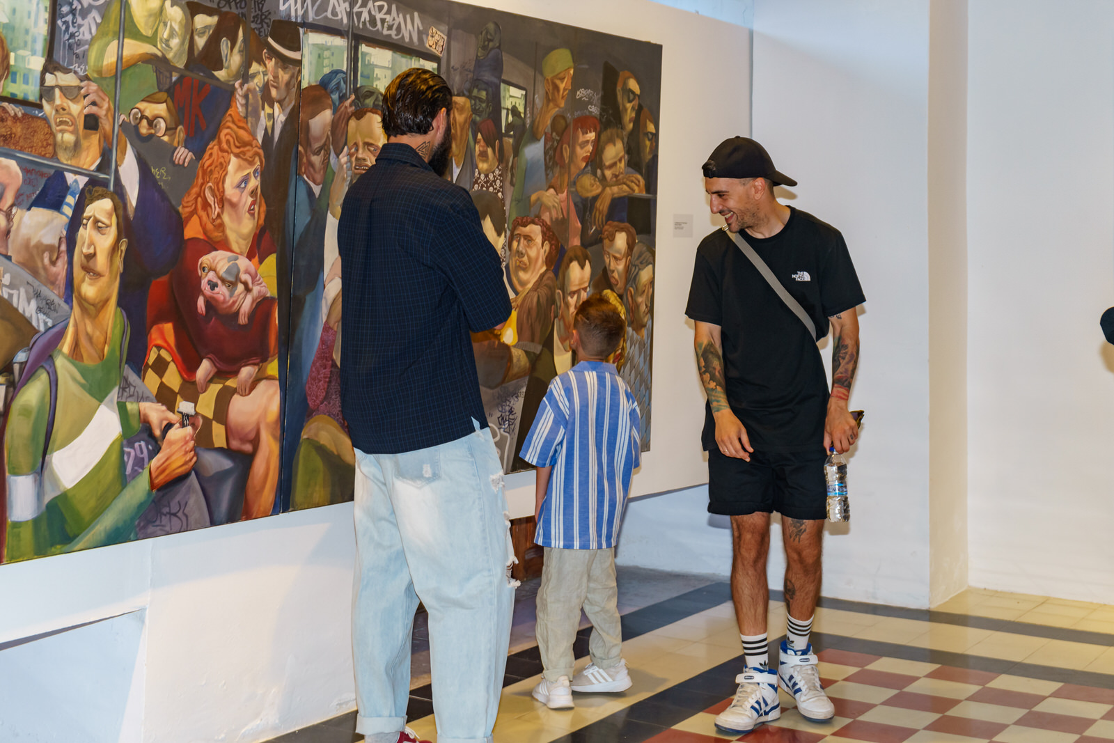 Οι άνθρωποι του μόχθου του Γ. Σικελιώτη «αποβιβάστηκαν» στη σημερινή Ερμούπολη-4