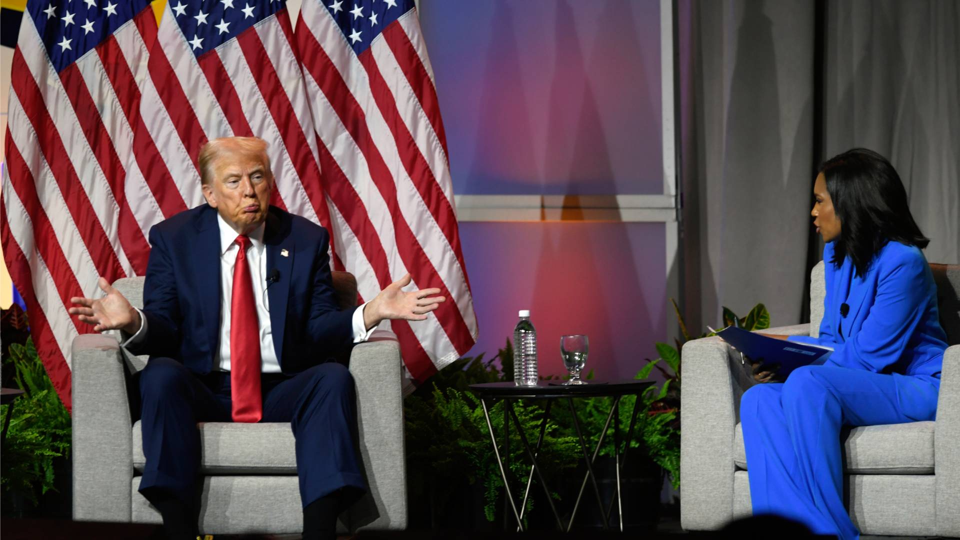 Ο Τραμπ «επιτέθηκε» στη Χάρις για την καταγωγή της-1