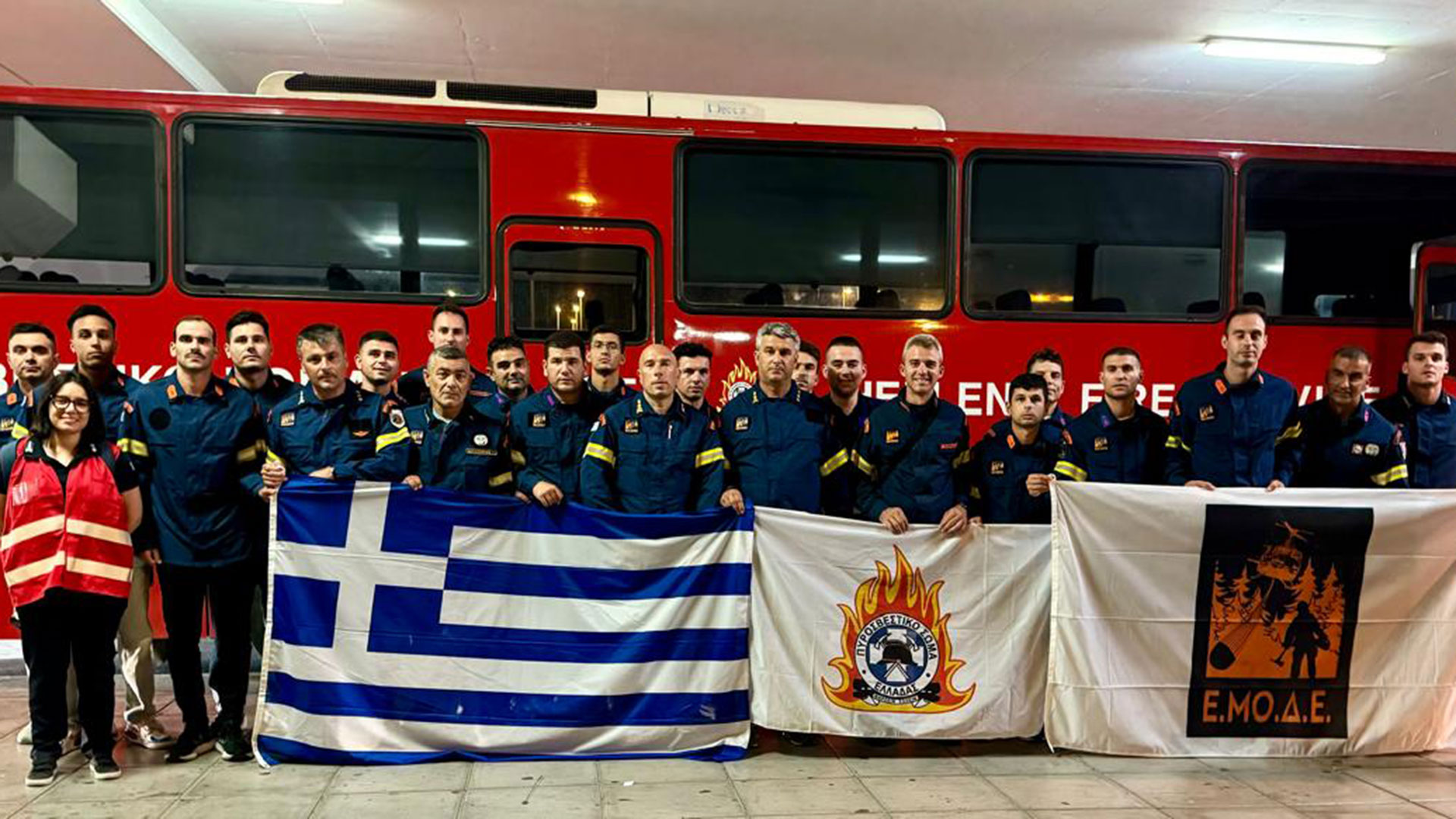 Σε θέση μάχης 240 ξένοι πυροσβέστες για τις φωτιές στην Ελλάδα-1