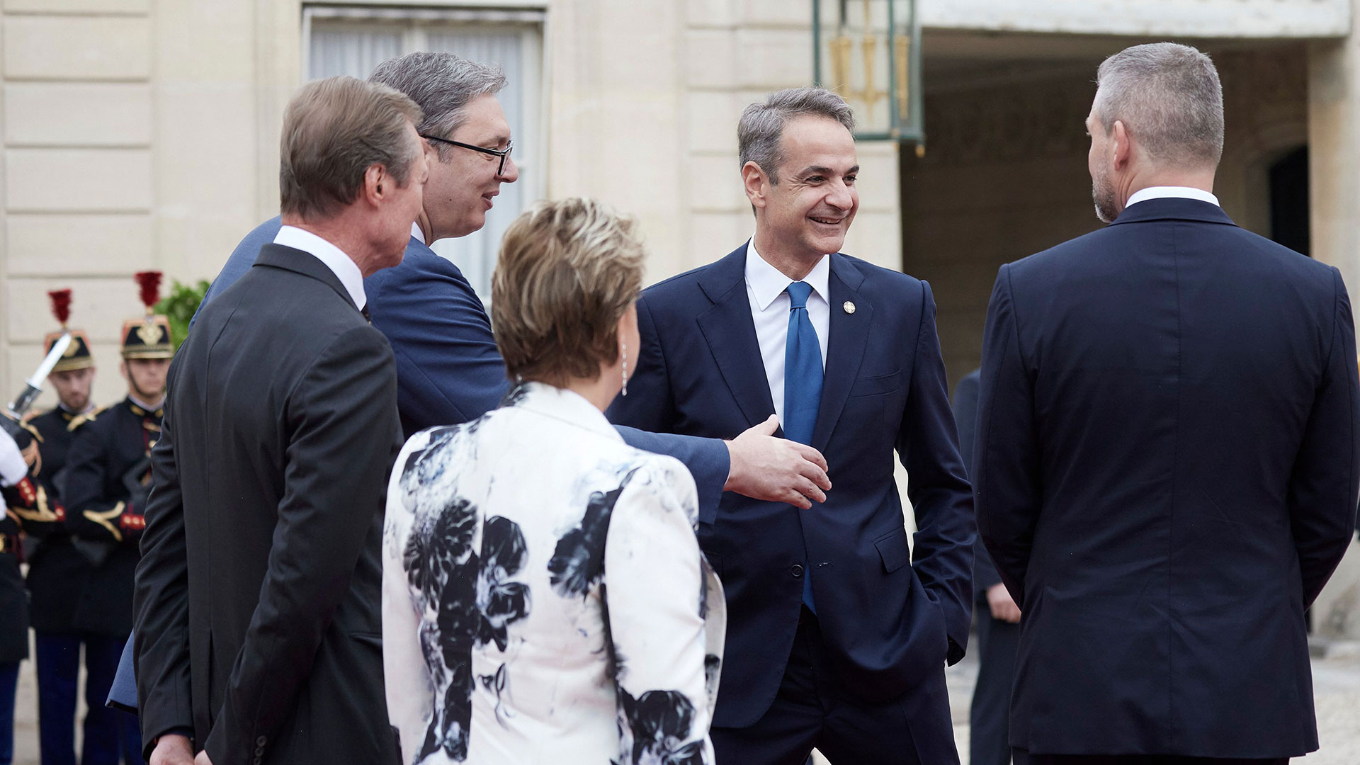 Στο Μέγαρο Ηλυσίων ο Κυρ. Μητσοτάκης-2