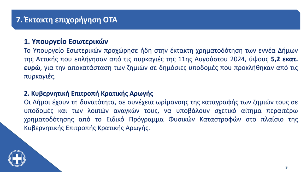 Φωτιά στην Αττική: Τα ποσά για σπίτια, επιχειρήσεις, αγρότες-6