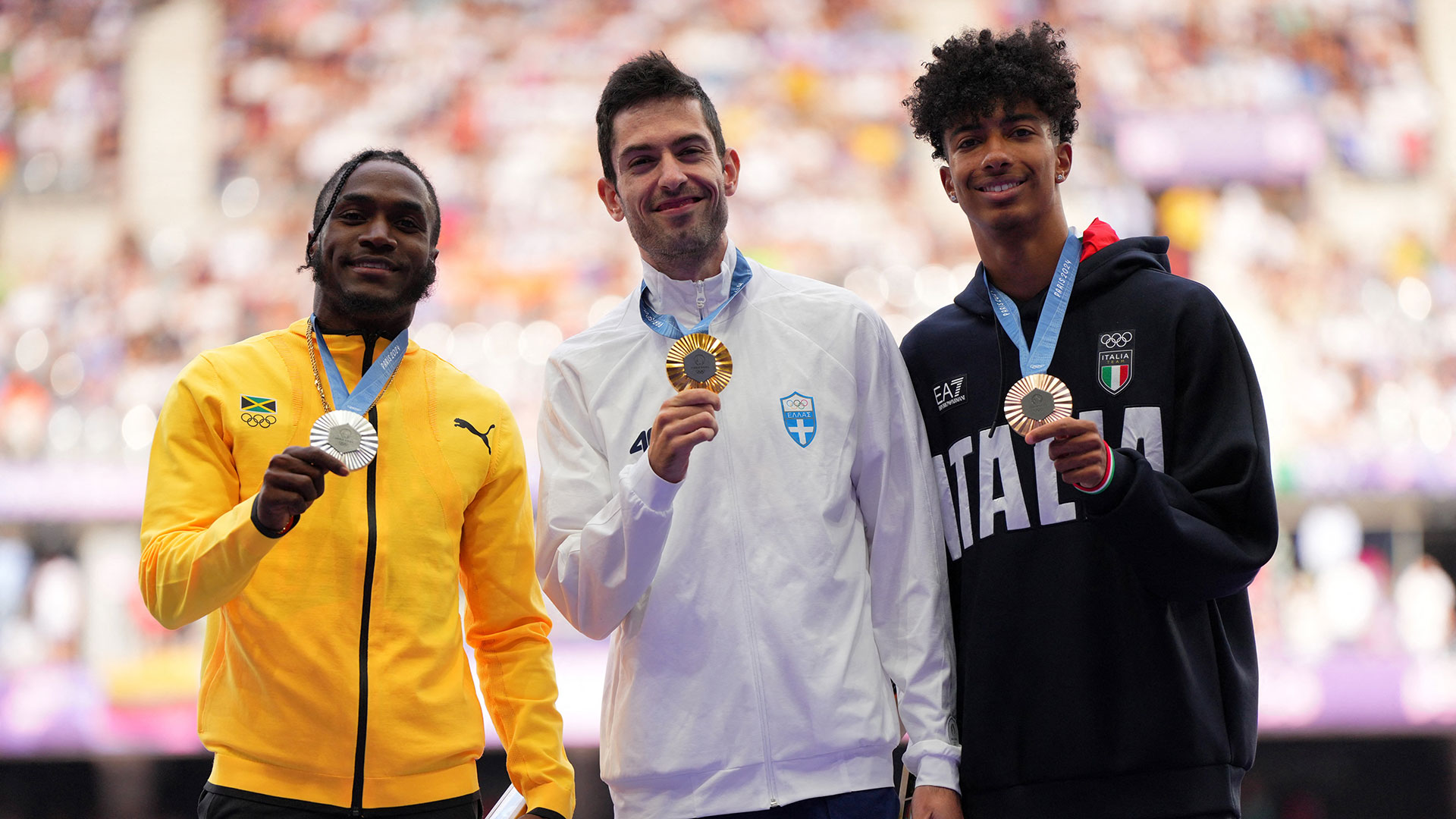 Ολυμπιακοί Αγώνες: Η απονομή του «χρυσού» Μίλτου Τεντόγλου-1