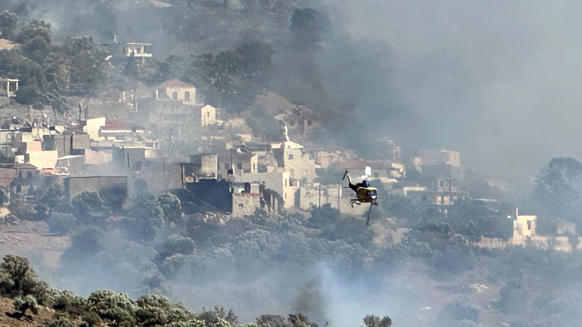 Ρέθυμνο: Δεύτερο βράδυ μάχης με τις φλόγες-5