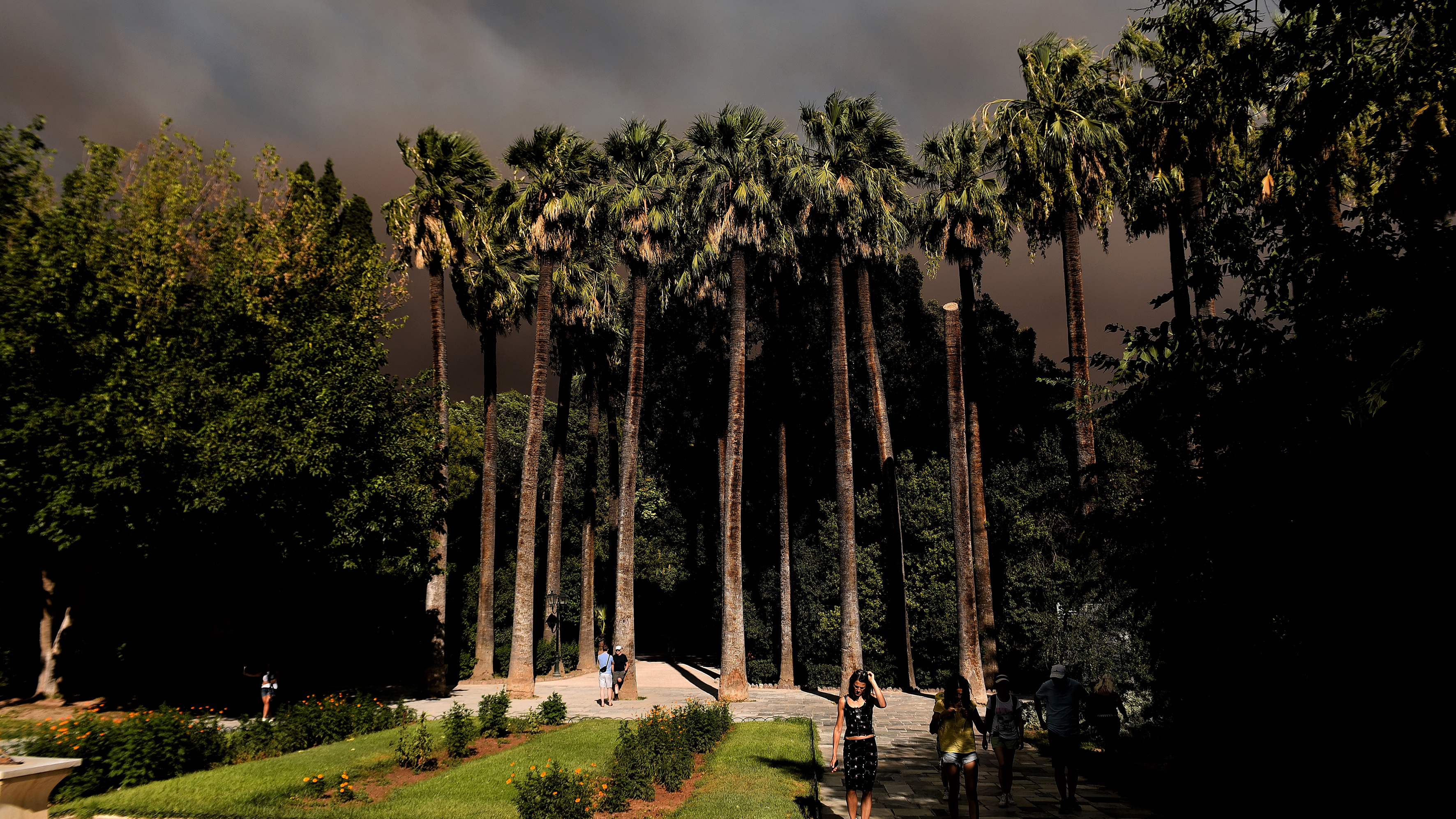 Φωτιά στον Βαρνάβα: Οι καπνοί «πνίγουν» τον ουρανό της Αττικής (φωτογραφίες)-4