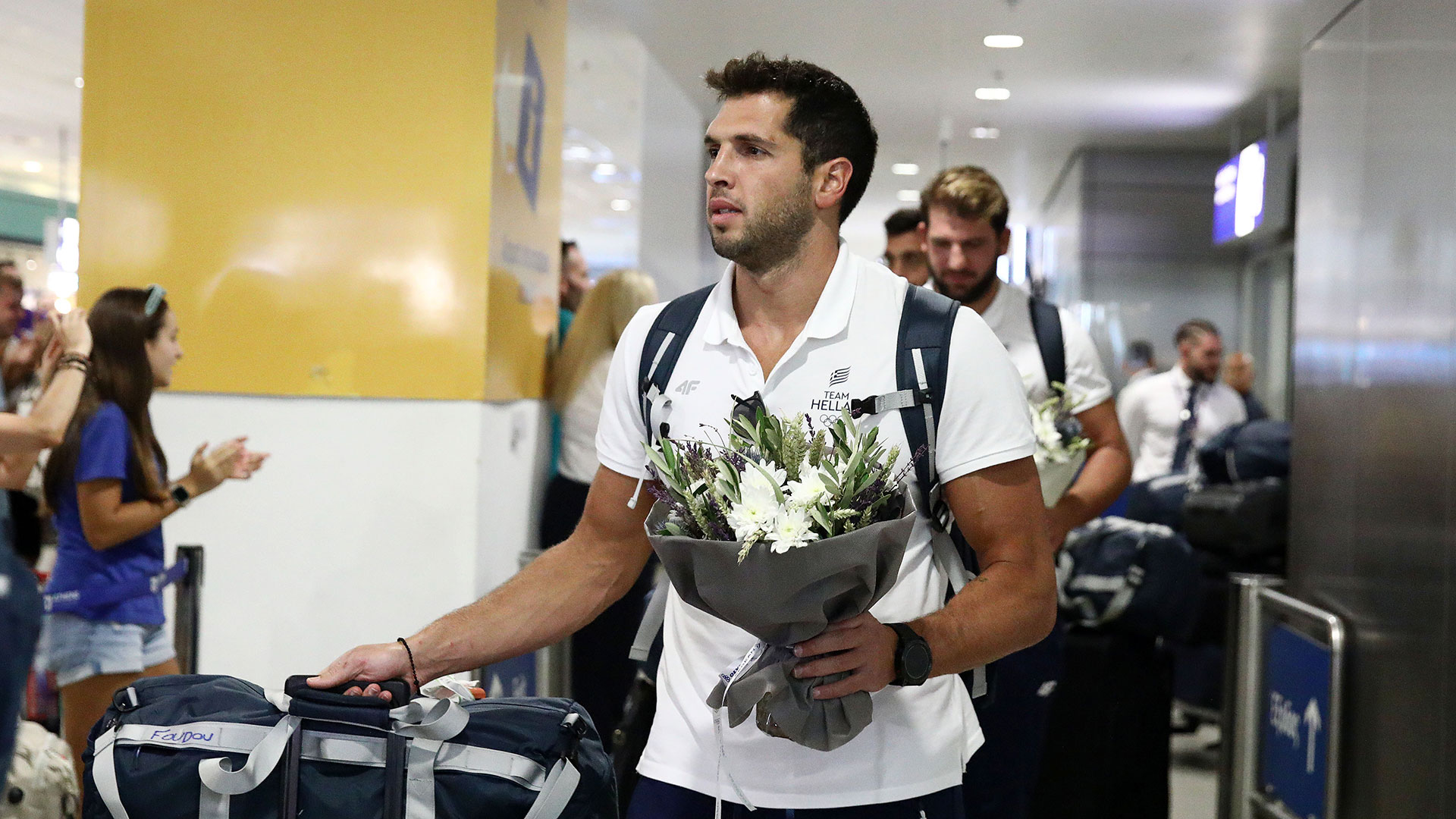 Ολυμπιακοί Αγώνες: «Κλικ» από την άφιξη της ελληνικής αποστολής-7