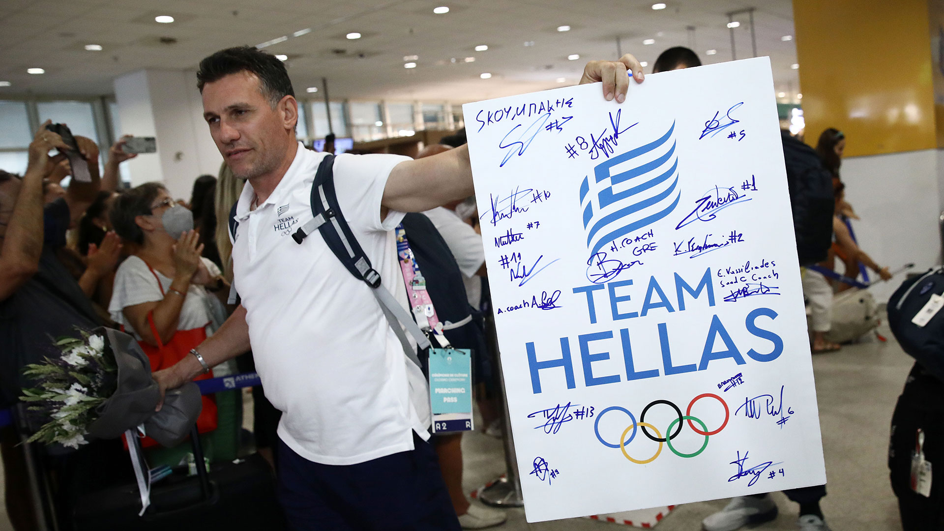 Ολυμπιακοί Αγώνες: «Κλικ» από την άφιξη της ελληνικής αποστολής-6