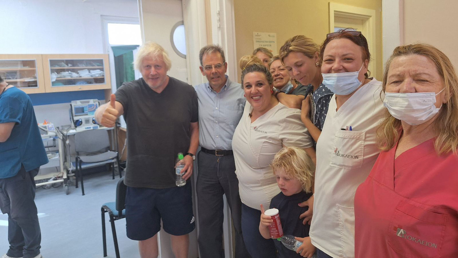 Στο νοσοκομείο Καρύστου ο Μπόρις Τζόνσον-1