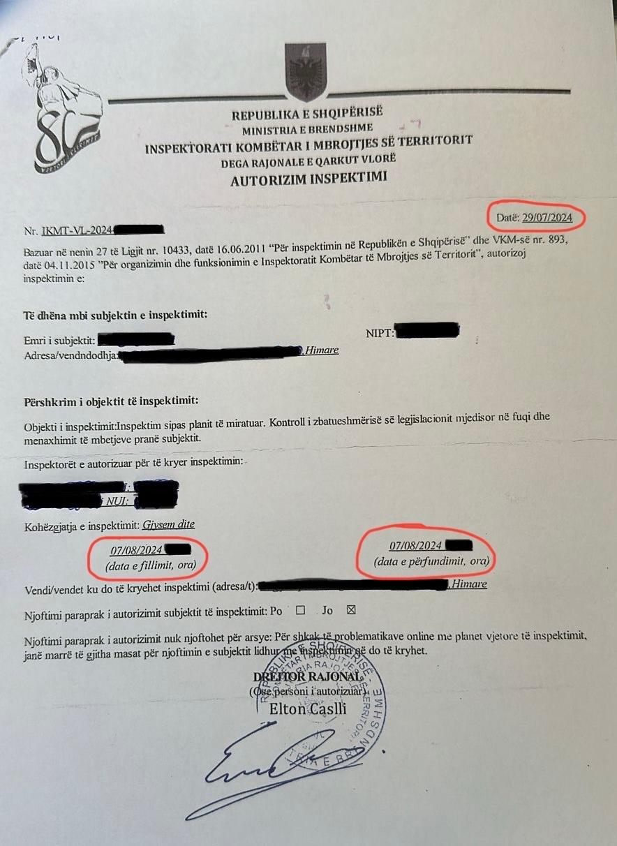 Τεκμήρια εκλογικού εκφοβισμού στη Χειμάρρα-1