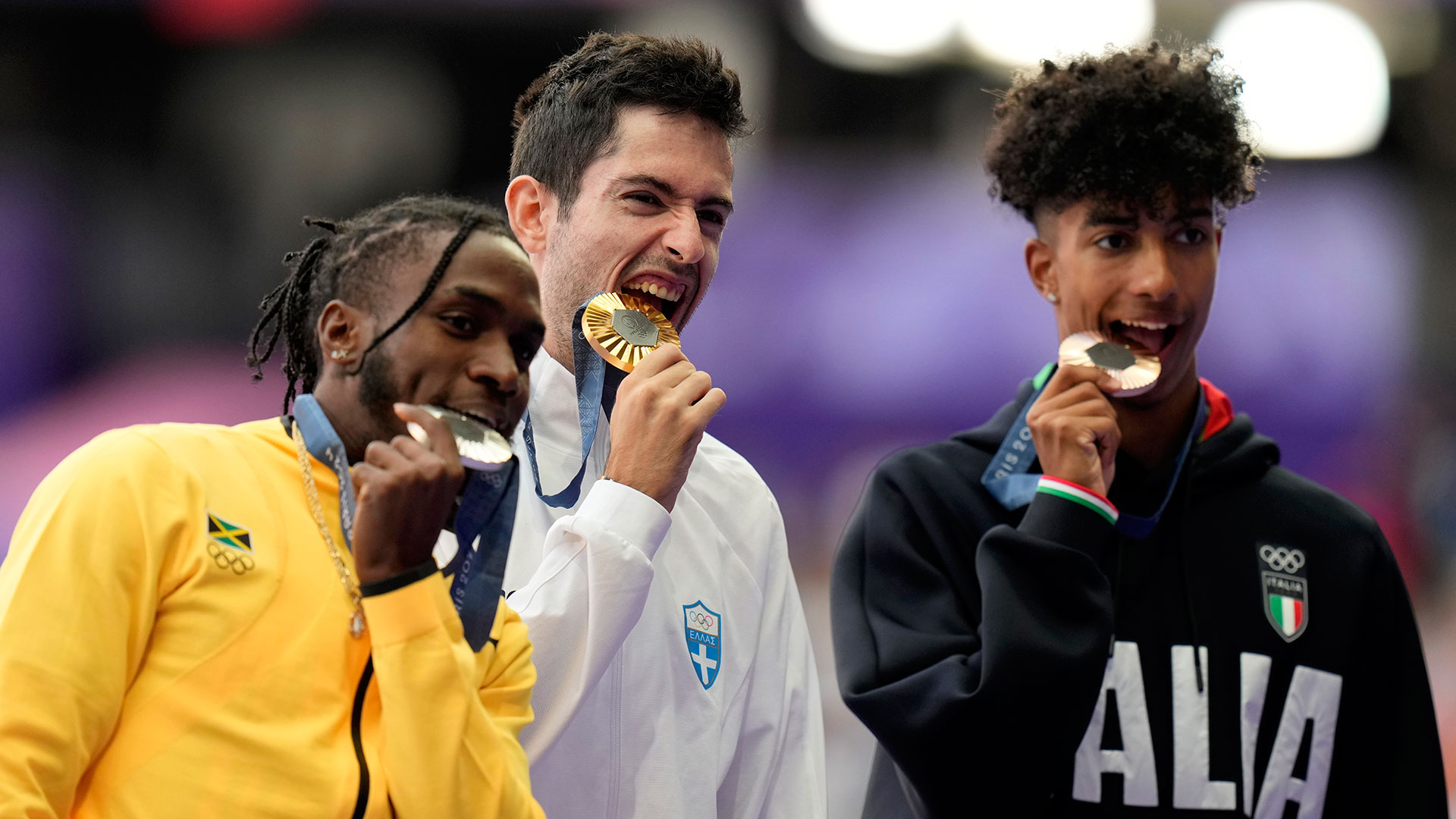 Ολυμπιακοί Αγώνες: Η απονομή του «χρυσού» Μίλτου Τεντόγλου-2