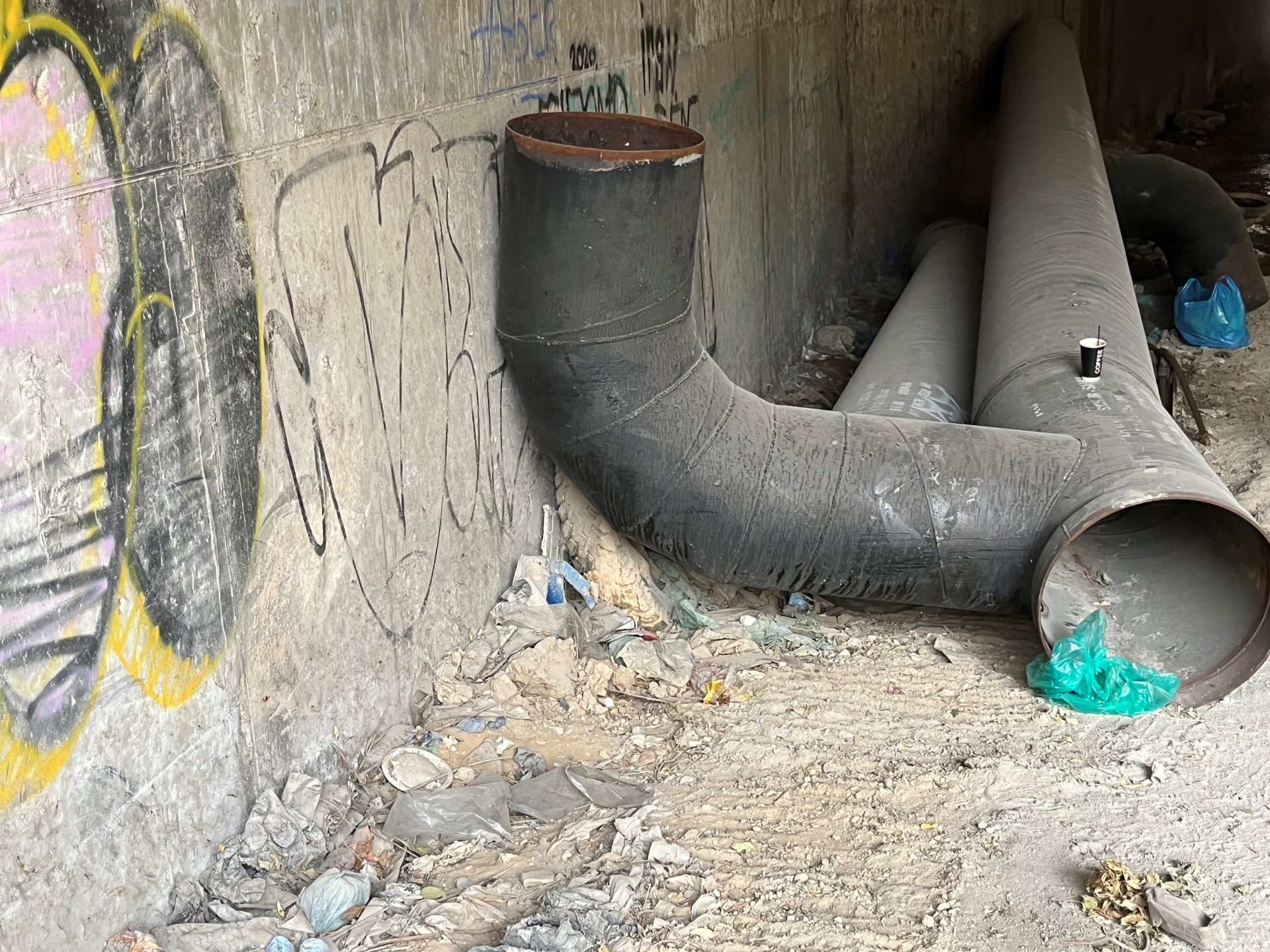 Κηφισός: Λόφοι από σκουπίδια και νεκρά ζώα-5