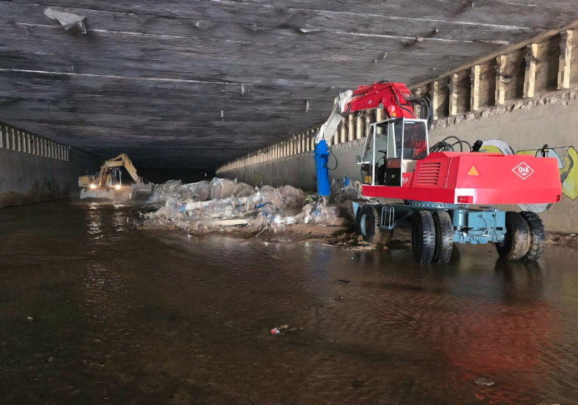 Κηφισός: Καθαρισμοί στα υπόγεια τμήματα του ποταμού-5