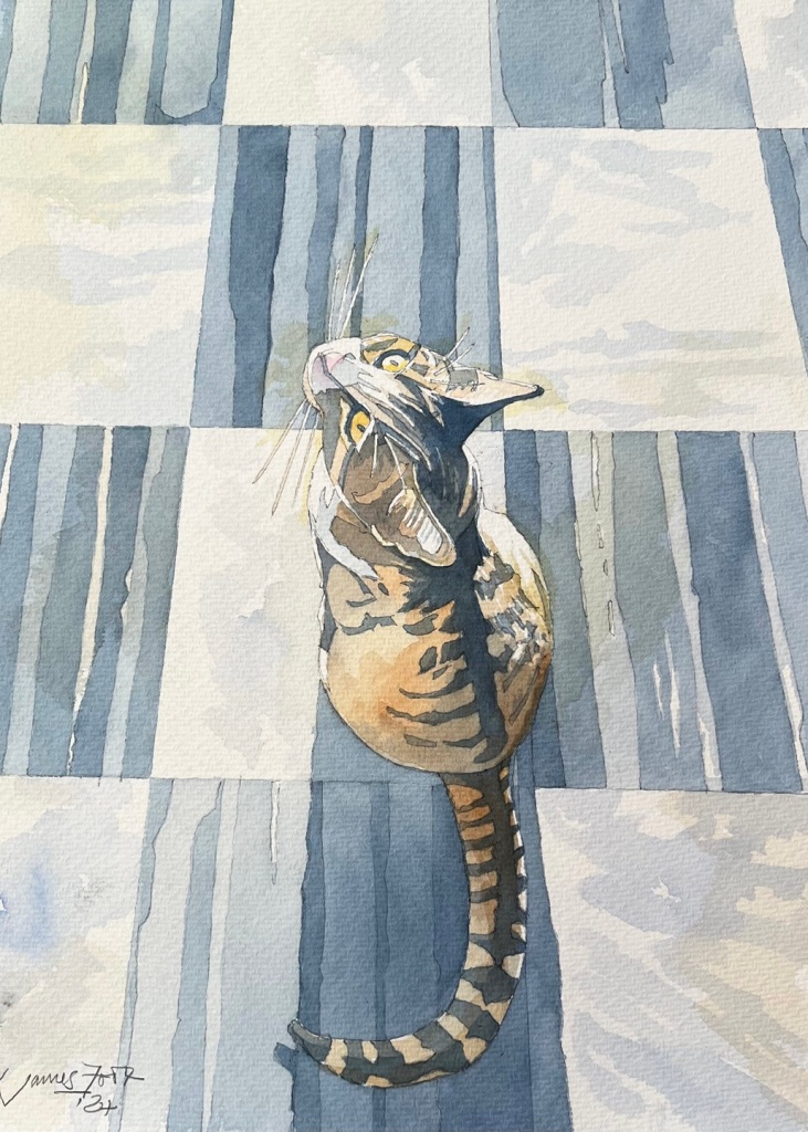 Κυπαρίσσι και Σπέτσες. Η αξιέραστη θερινή Ελλάδα του ακουαρελίστα Τζέιμς Φουτ-4