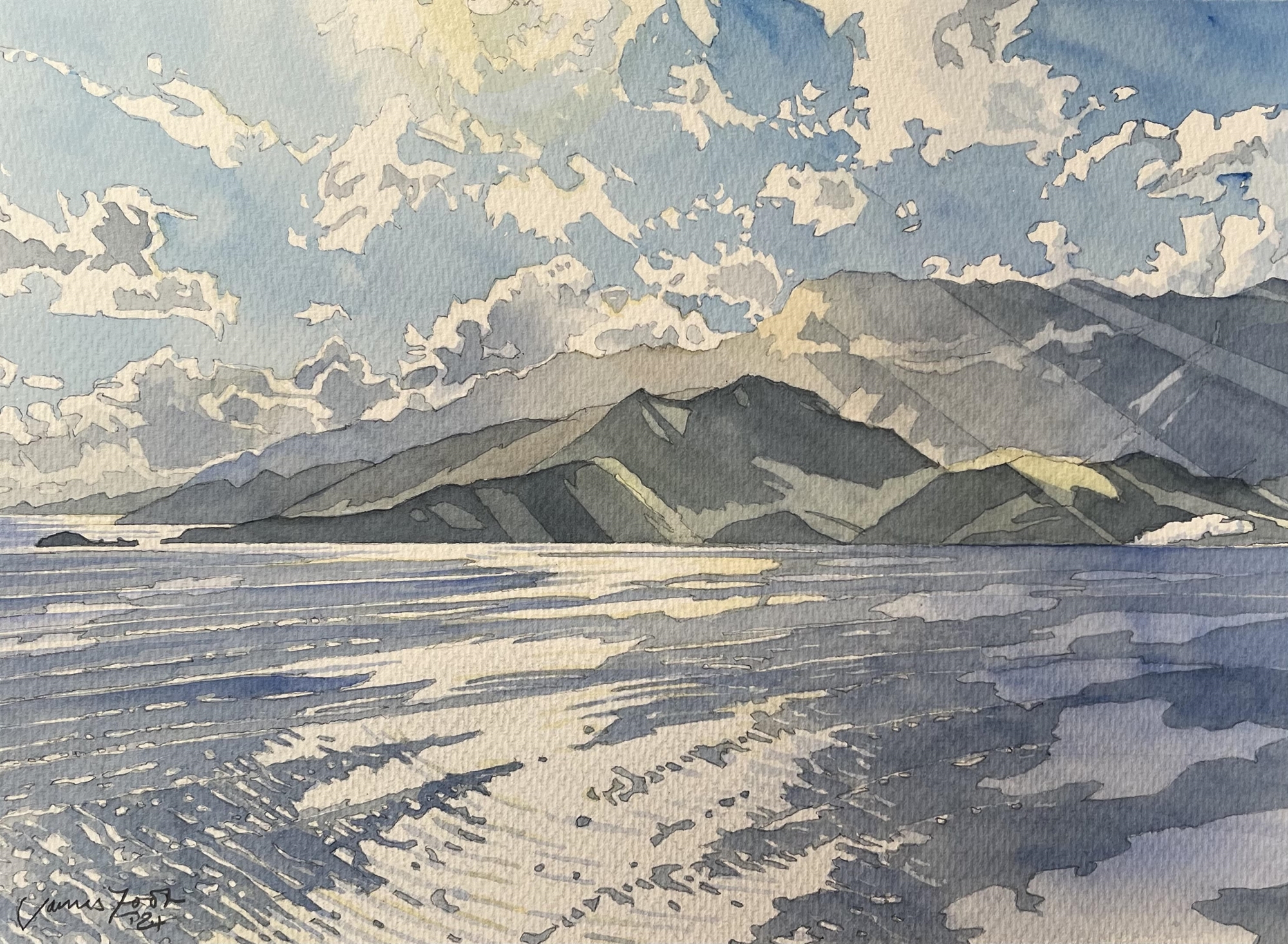 Κυπαρίσσι και Σπέτσες. Η αξιέραστη θερινή Ελλάδα του ακουαρελίστα Τζέιμς Φουτ-3