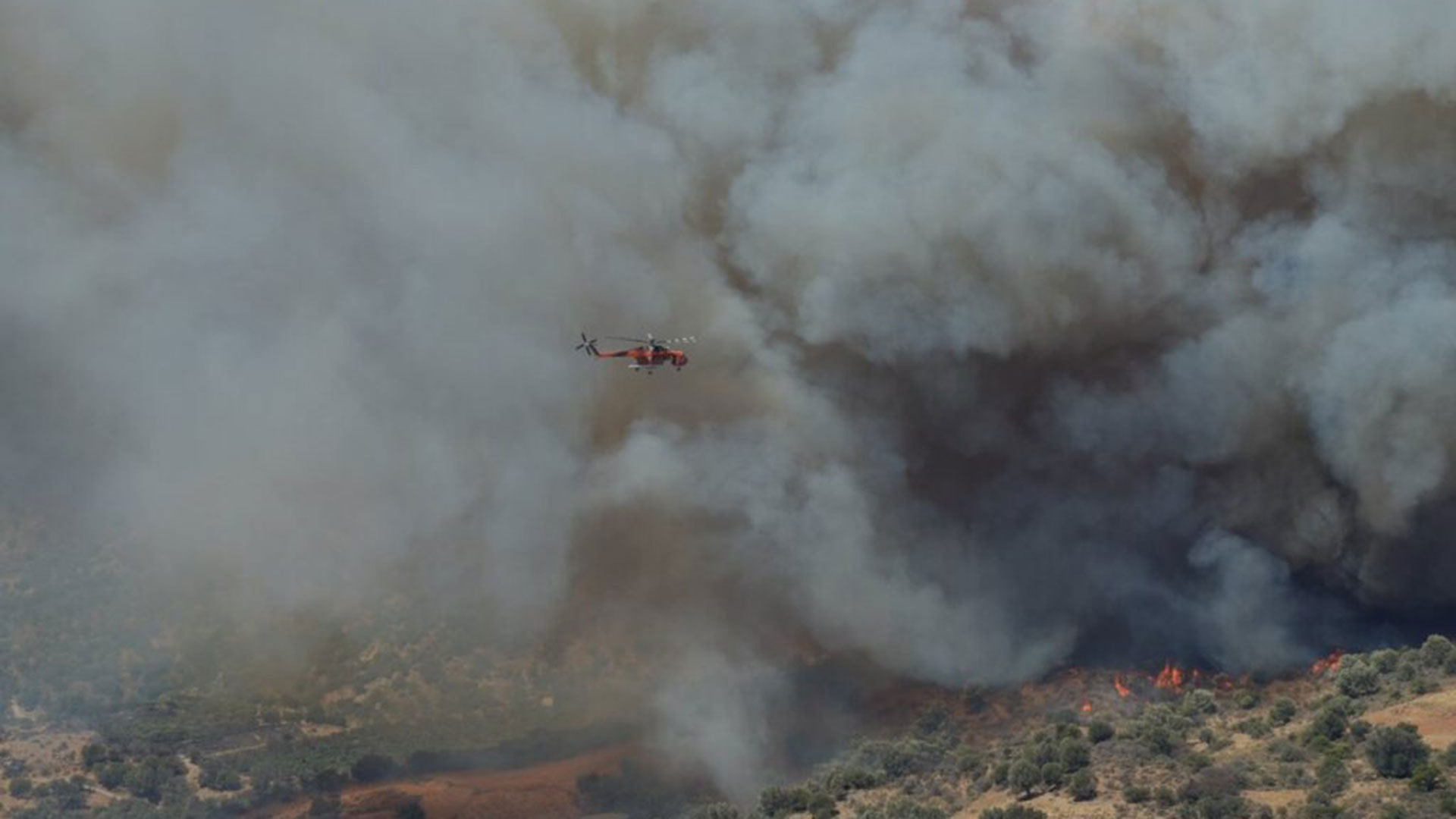 Ρέθυμνο: Δεύτερο βράδυ μάχης με τις φλόγες-9