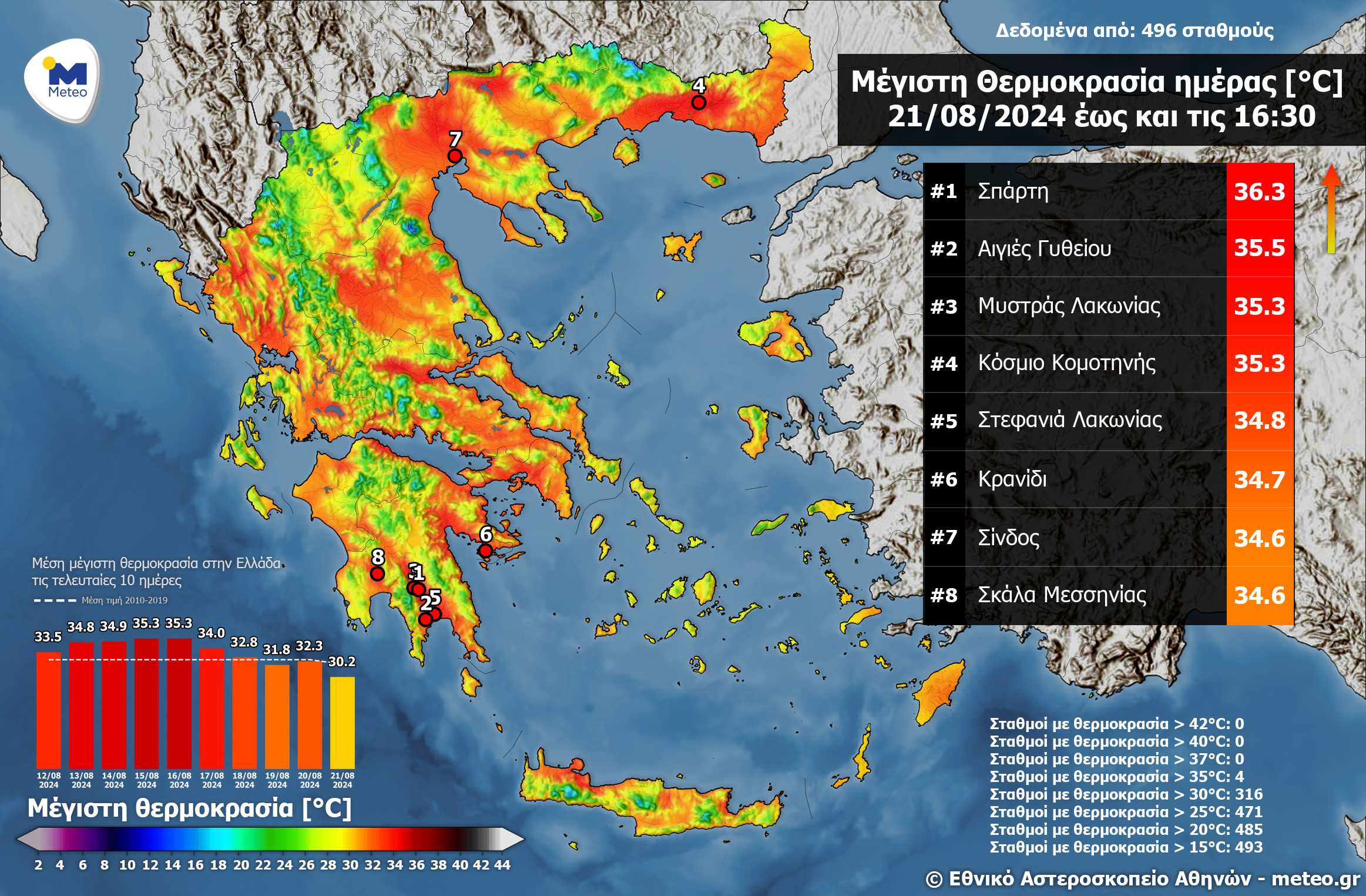 Meteo: Τετάρτη, η πιο δροσερή μέρα από τις αρχές Ιουλίου-1