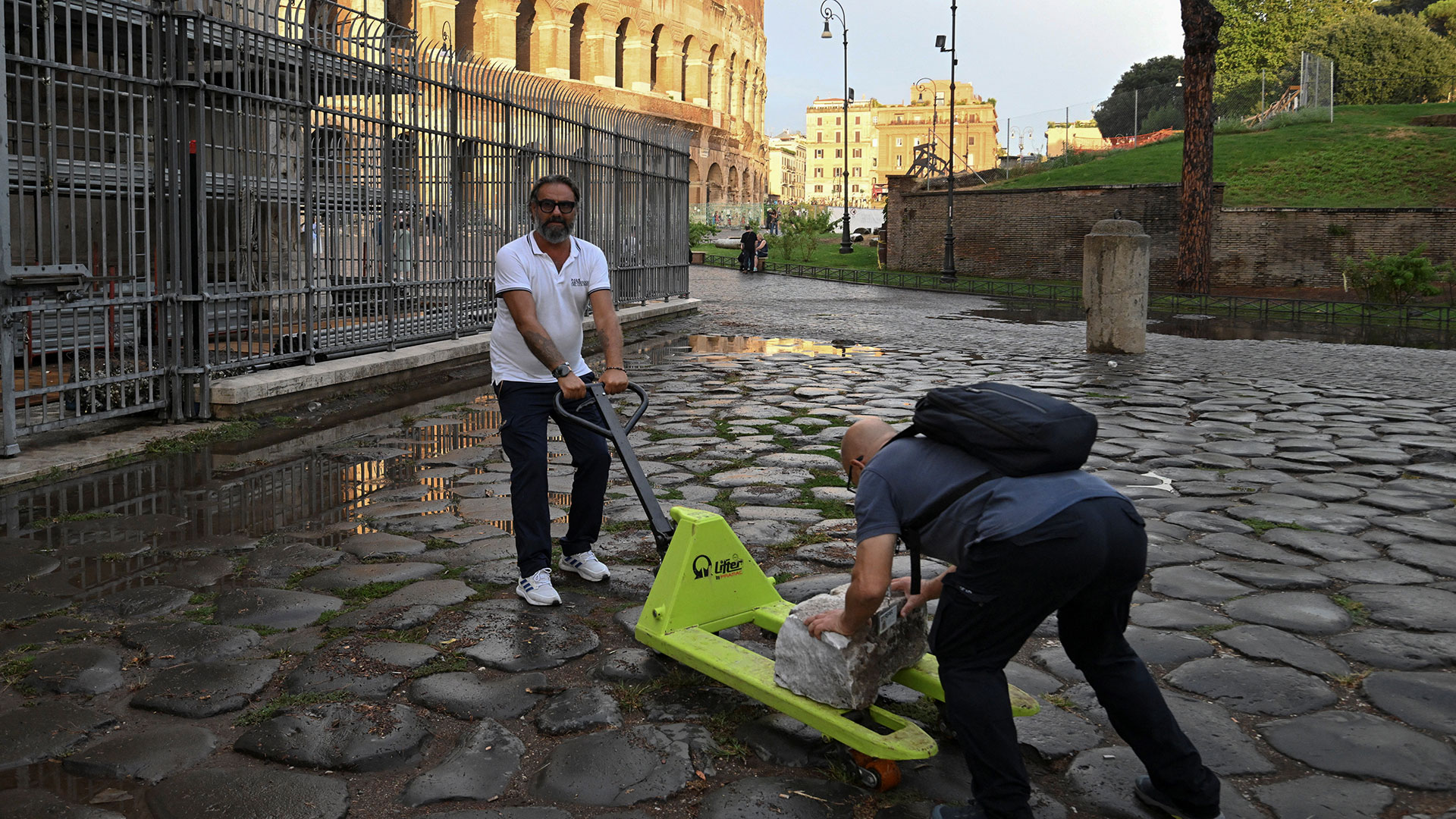 Ρώμη: Ζημιές «από κεραυνό» στην Αψίδα του Κωνσταντίνου-2