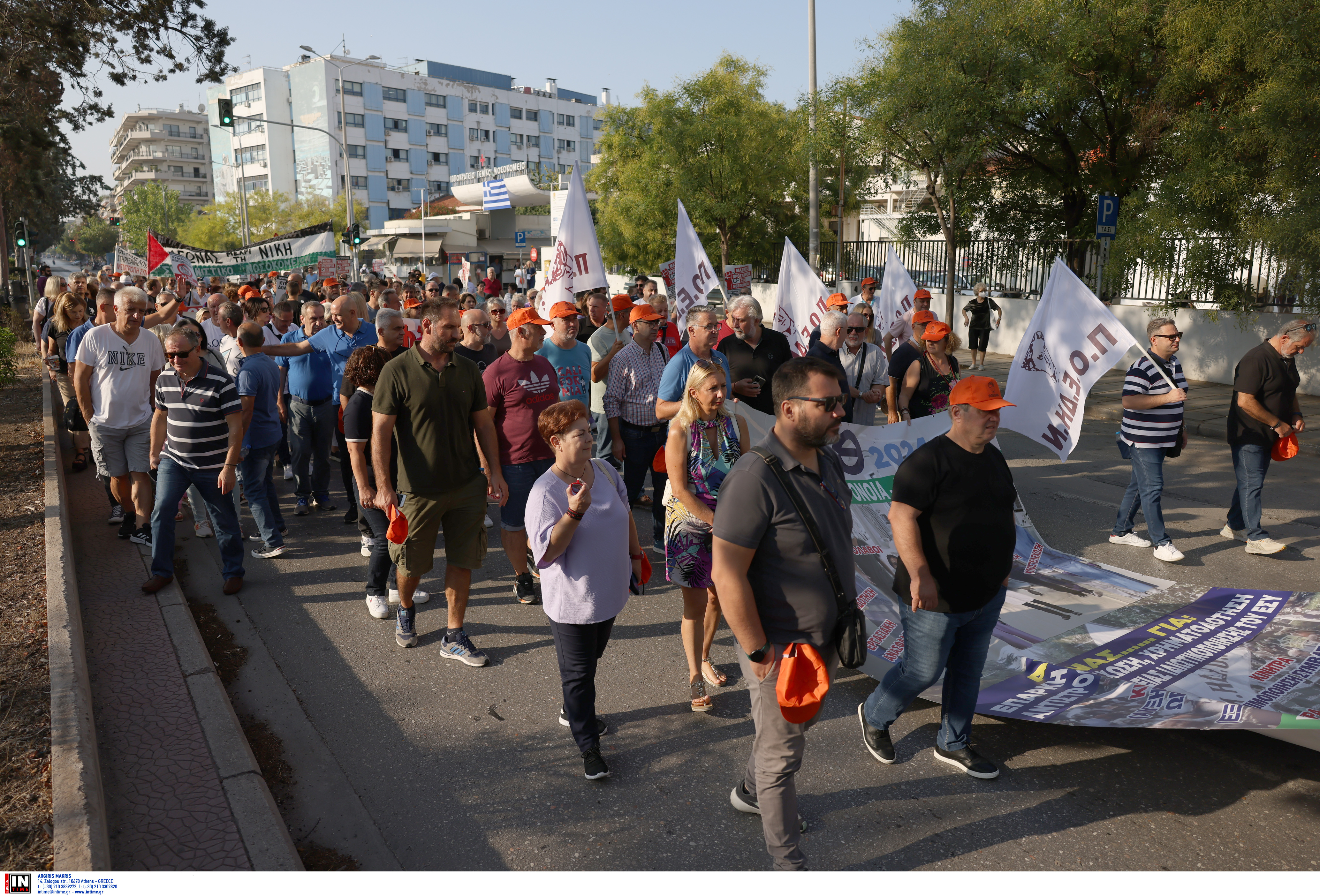 Θεσσαλονίκη: Πορεία υγειονομικών ενόψει ΔΕΘ – Ενταση με τα ΜΑΤ-2