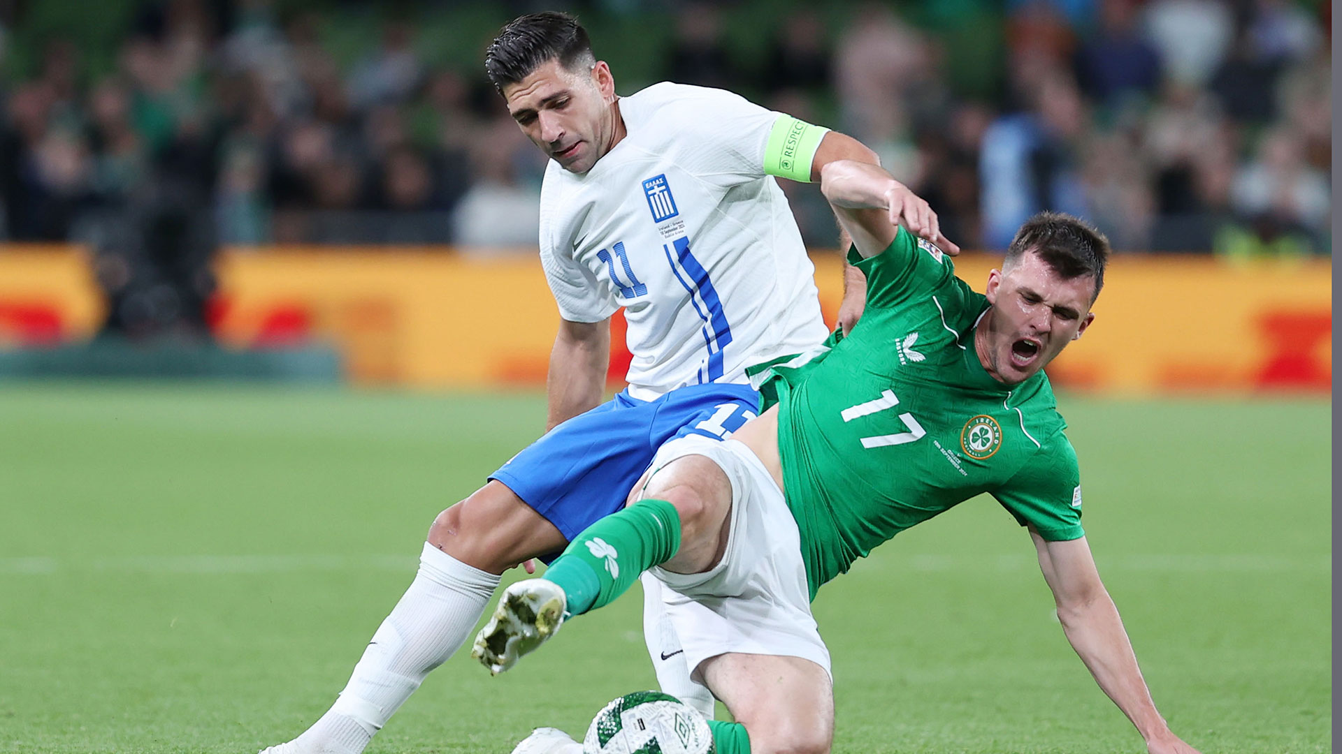 Nations League: «Δύο στα δύο» για την Εθνική, 2-0 την Ιρλανδία-1