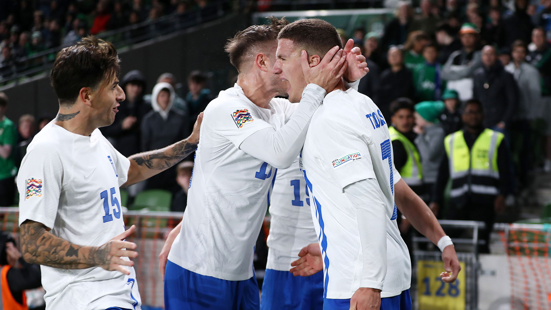 Nations League: «Δύο στα δύο» για την Εθνική, 2-0 την Ιρλανδία-2