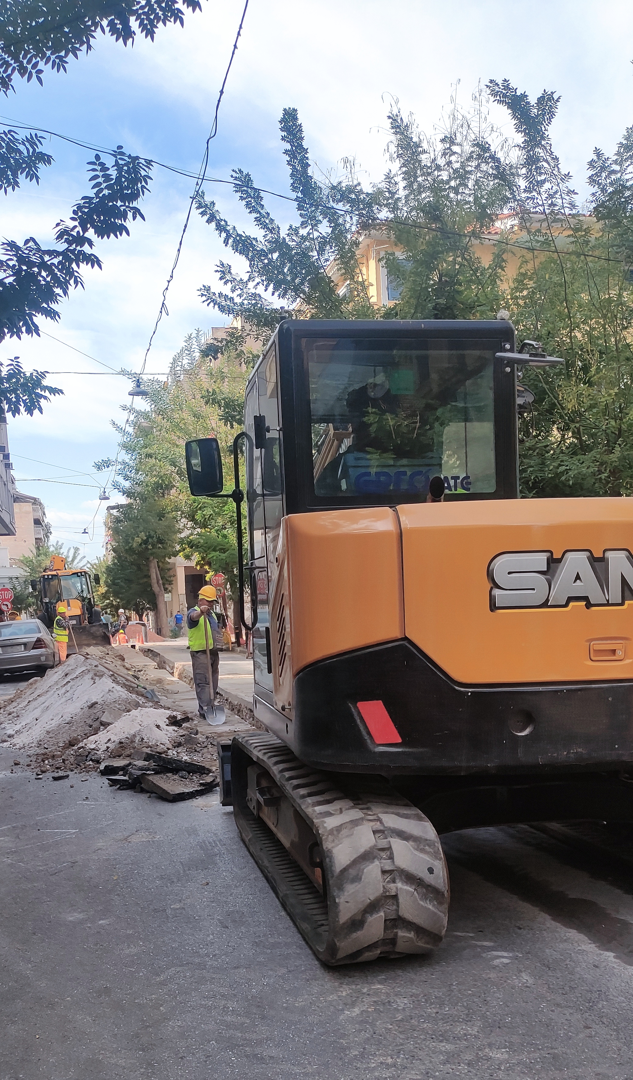 Περιπολίες στα εργοτάξια της Αθήνας-3