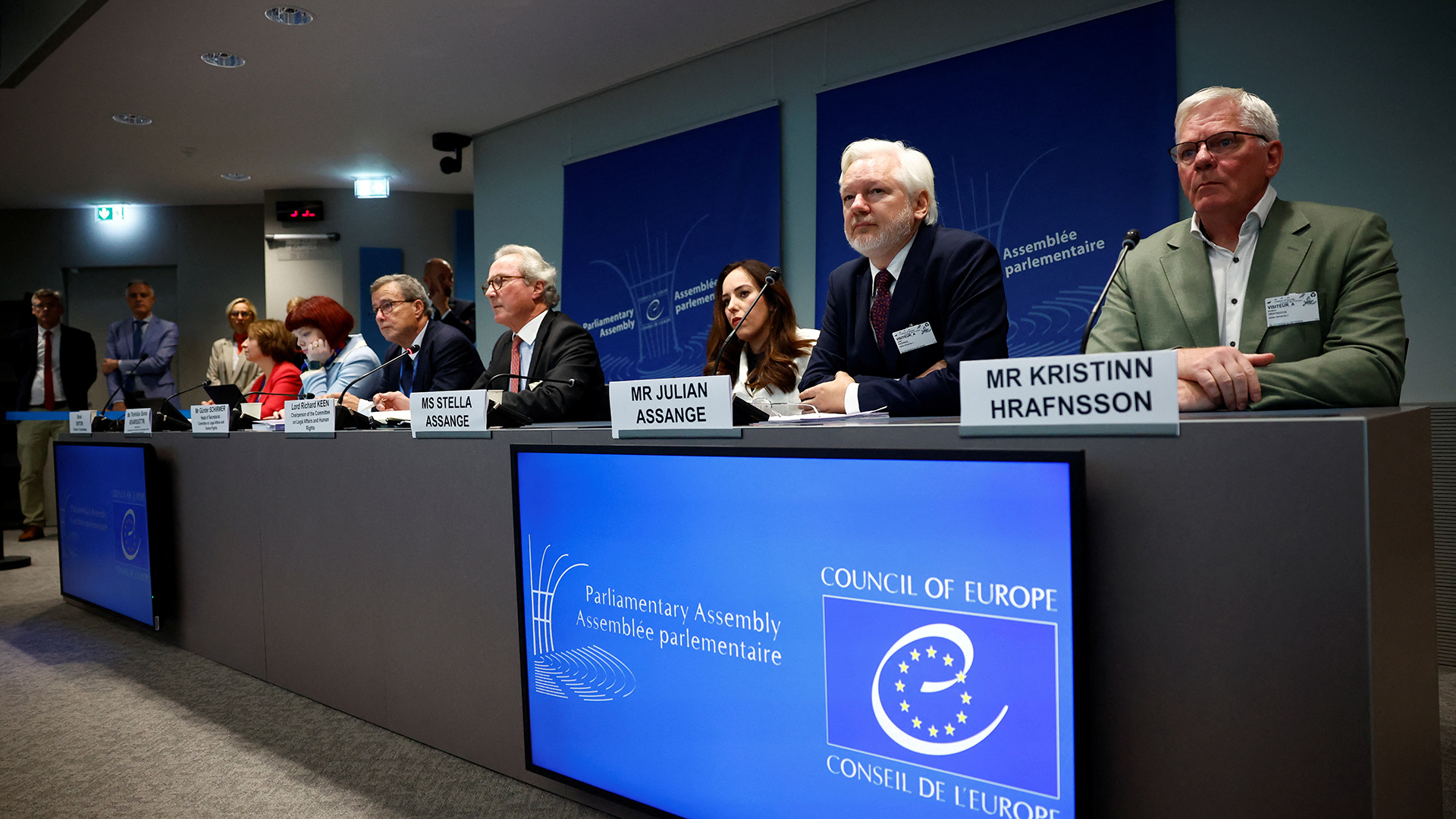 «Δήλωσα ένοχος για δημοσιογραφία» – Οσα είπε ο Ασάνζ στο Συμβούλιο της Ευρώπης-2