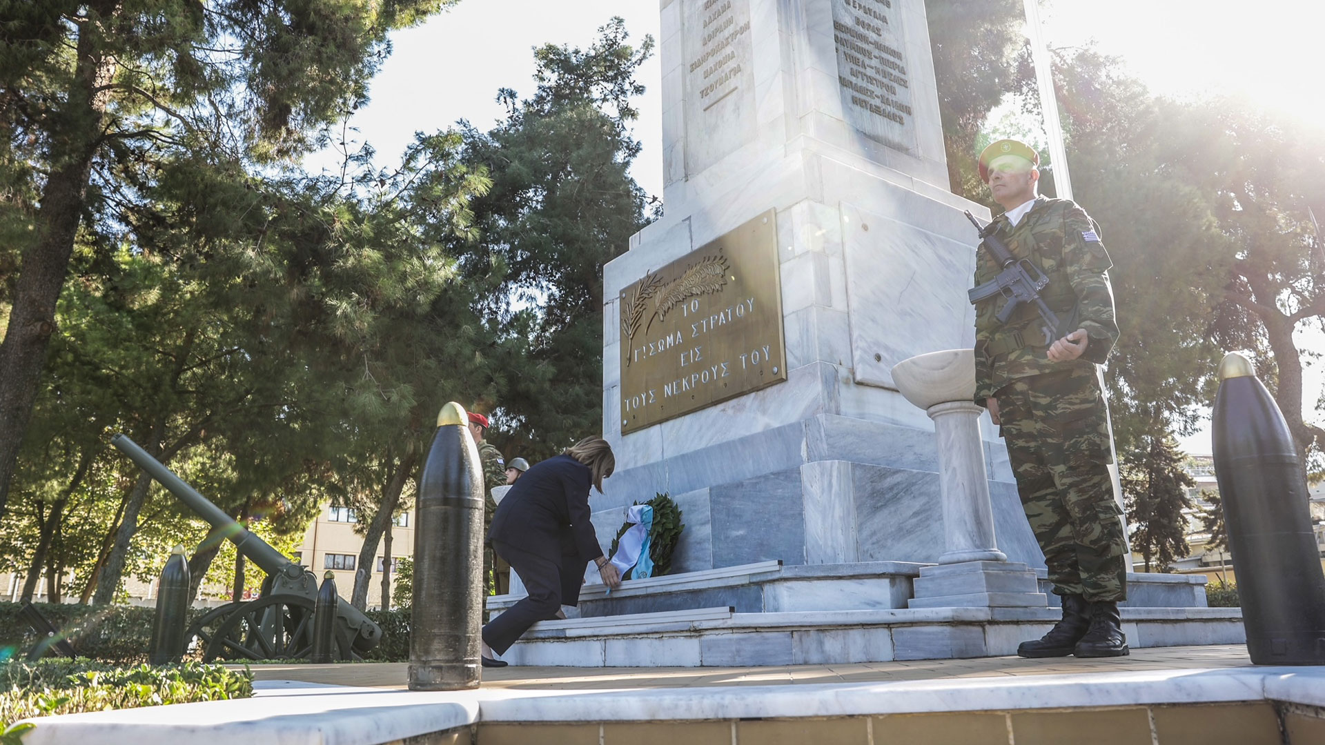 Κατ. Σακελλαροπούλου: «Πολύτιμη παρακαταθήκη το σθένος και η ομοψυχία των ηρώων του ’40»-1