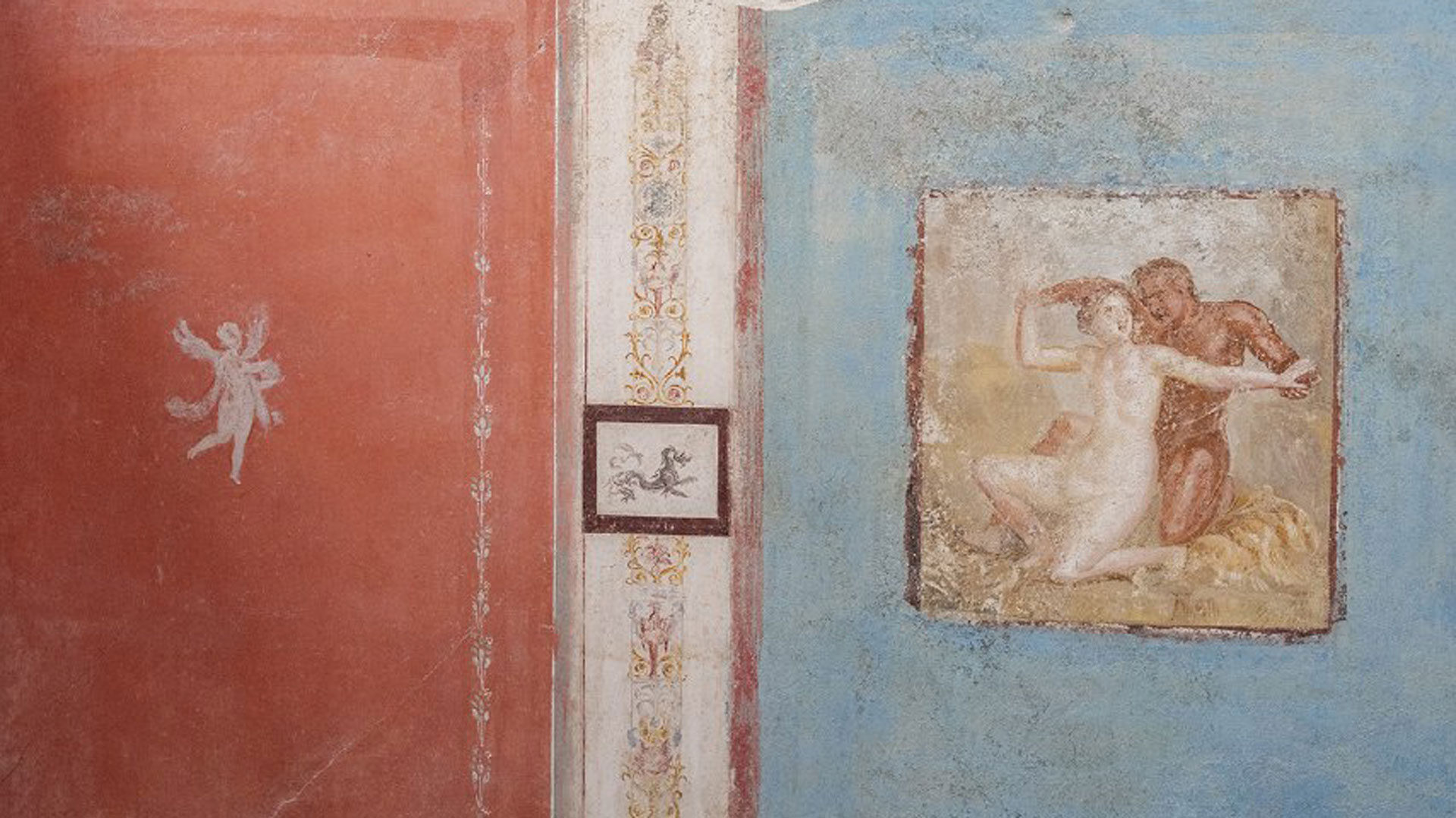 Αρχαία Πομπηία: Εντυπωσιακές τοιχογραφίες στην «Οικία της Φαίδρας»-2