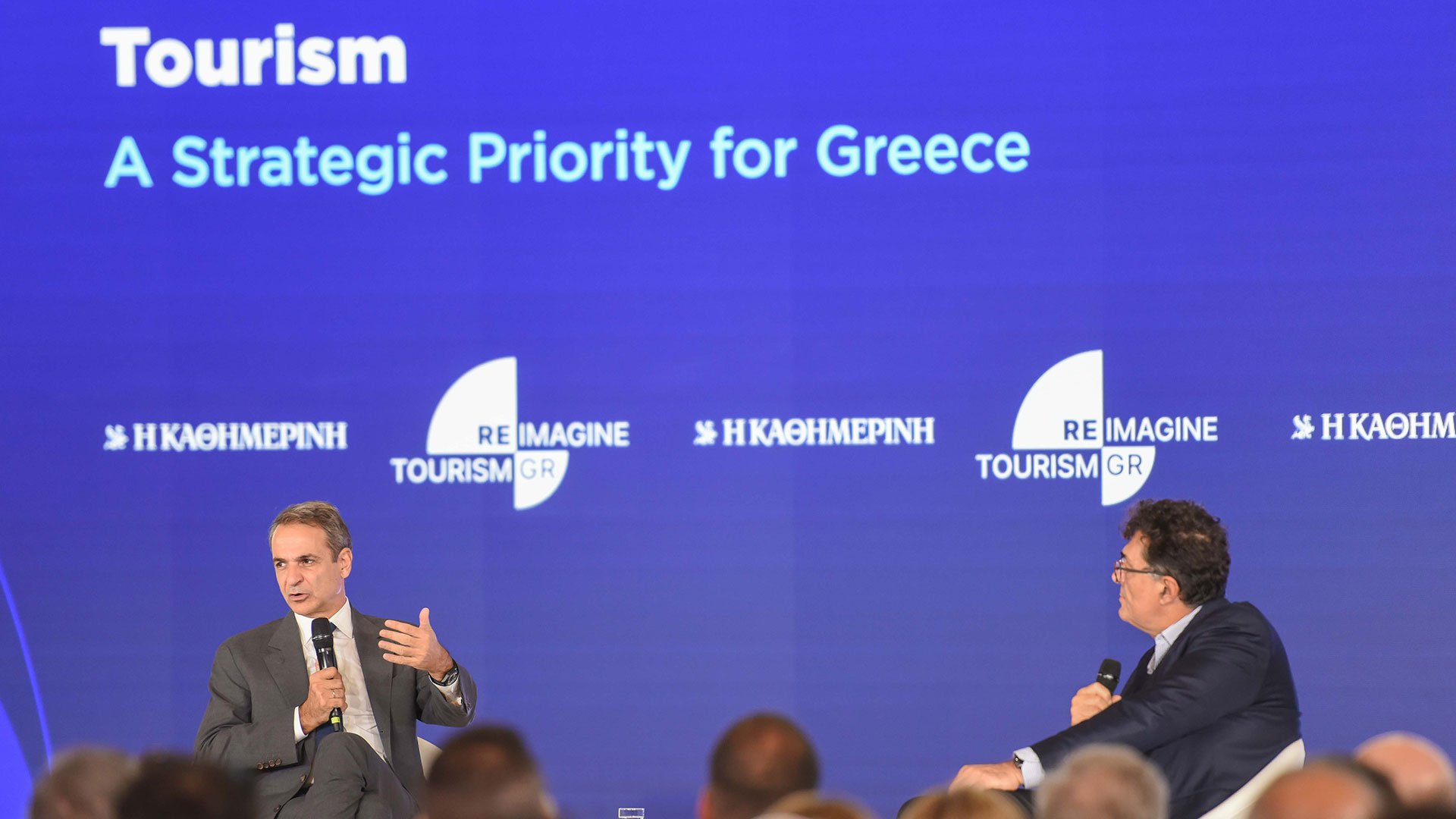 Reimagine Tourism in Greece: Τι είπε ο πρωθυπουργός για βραχυχρόνια μίσθωση, κλιματική κρίση και υποδομές-1