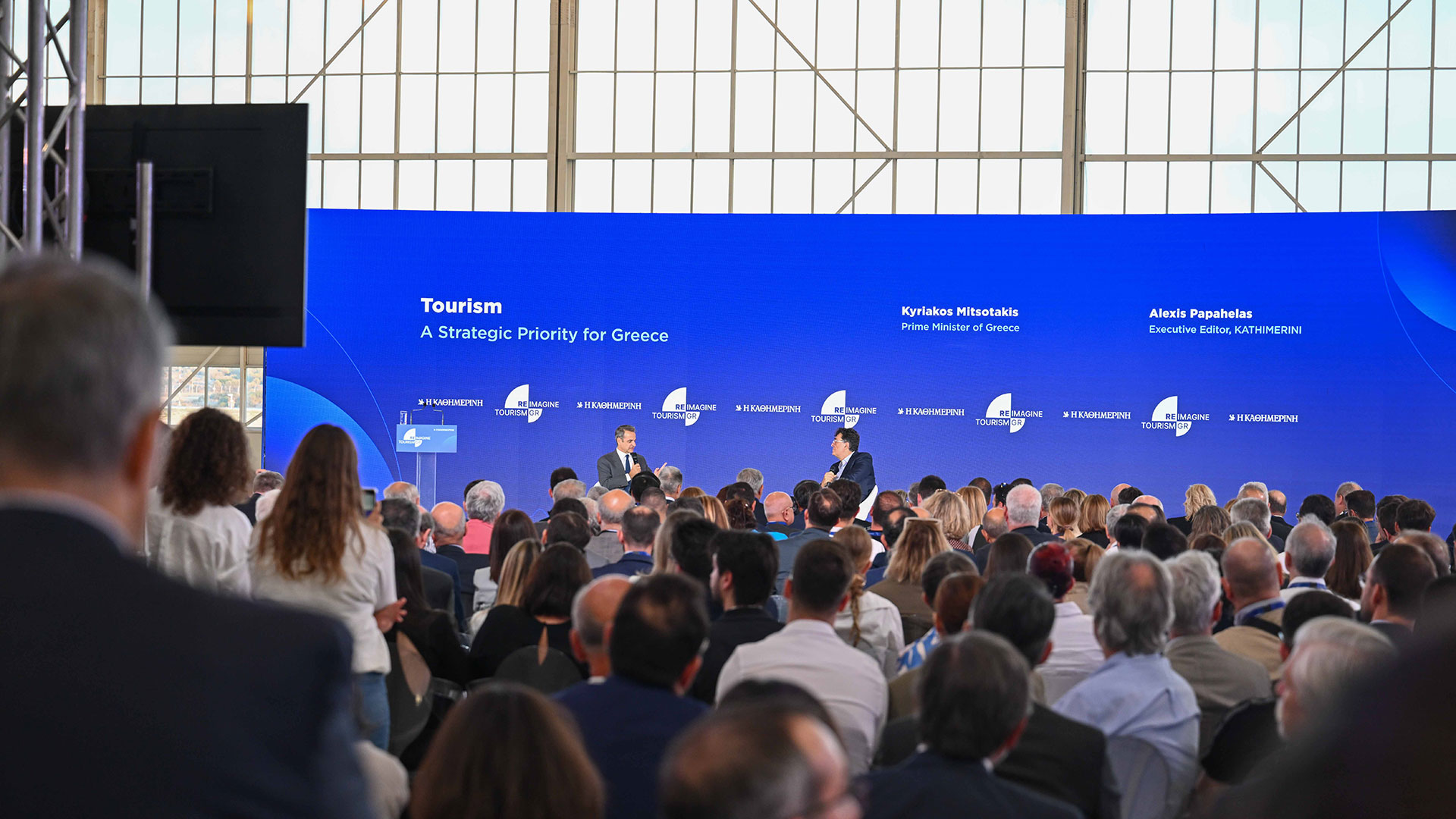 Reimagine Tourism in Greece: Τι είπε ο πρωθυπουργός για βραχυχρόνια μίσθωση, κλιματική κρίση και υποδομές-2